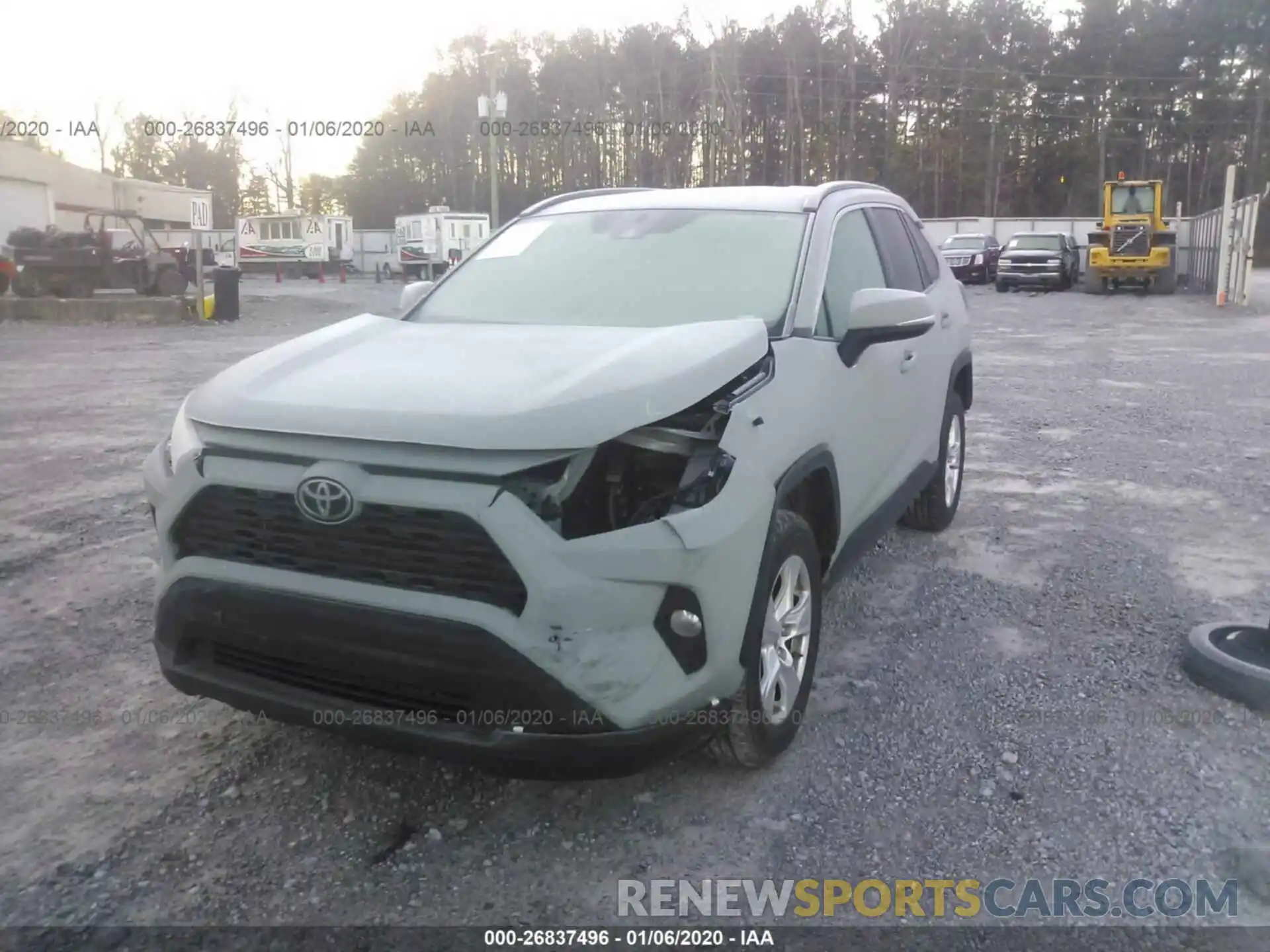 6 Photograph of a damaged car 2T3W1RFV6KW014787 TOYOTA RAV4 2019