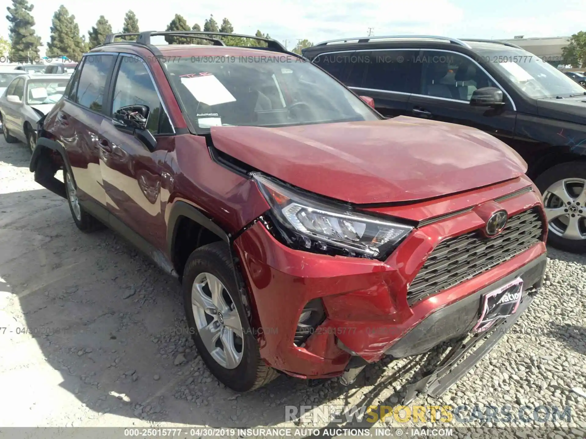 1 Фотография поврежденного автомобиля 2T3W1RFV6KW017558 TOYOTA RAV4 2019