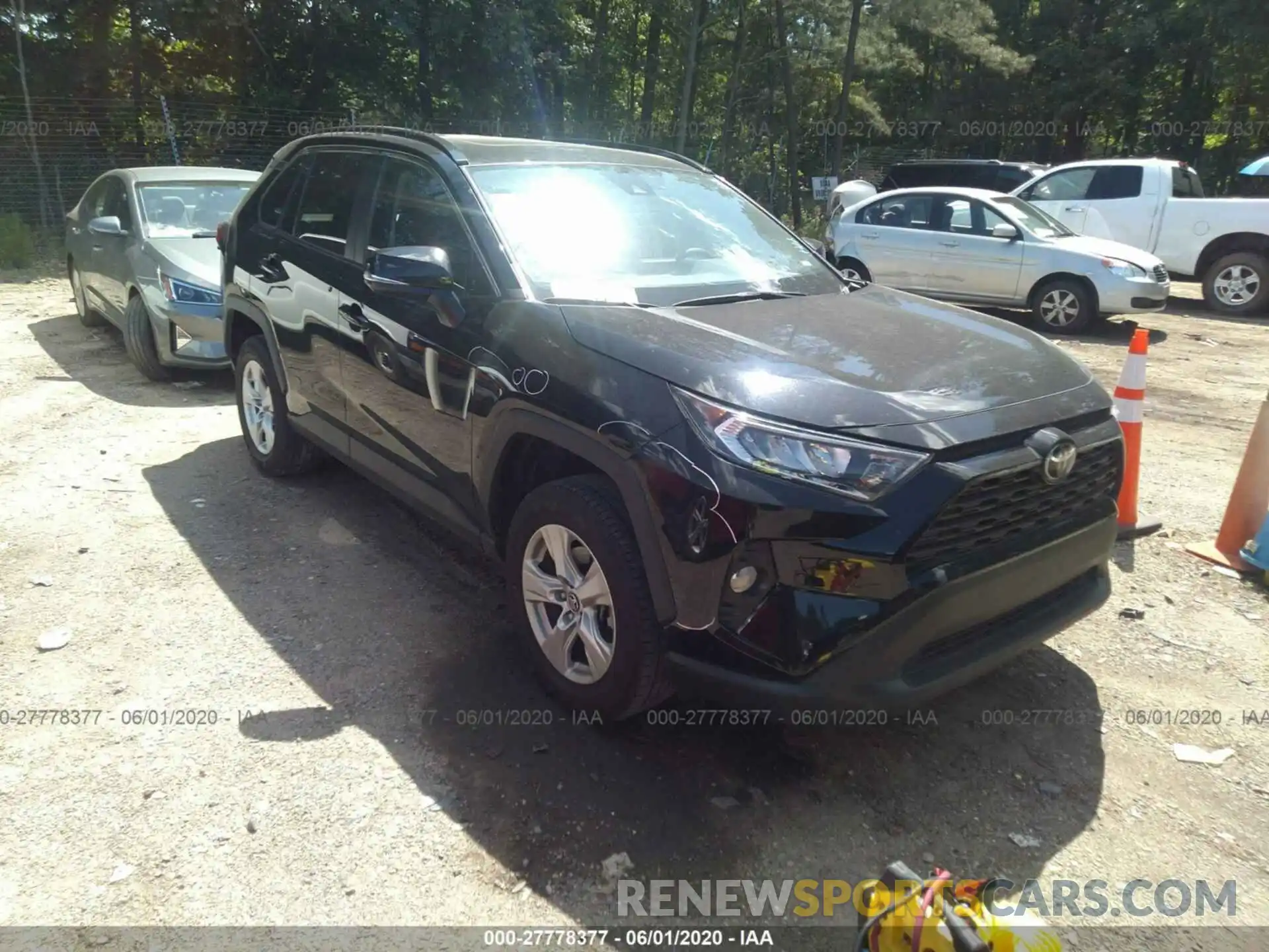 1 Фотография поврежденного автомобиля 2T3W1RFV6KW018998 TOYOTA RAV4 2019