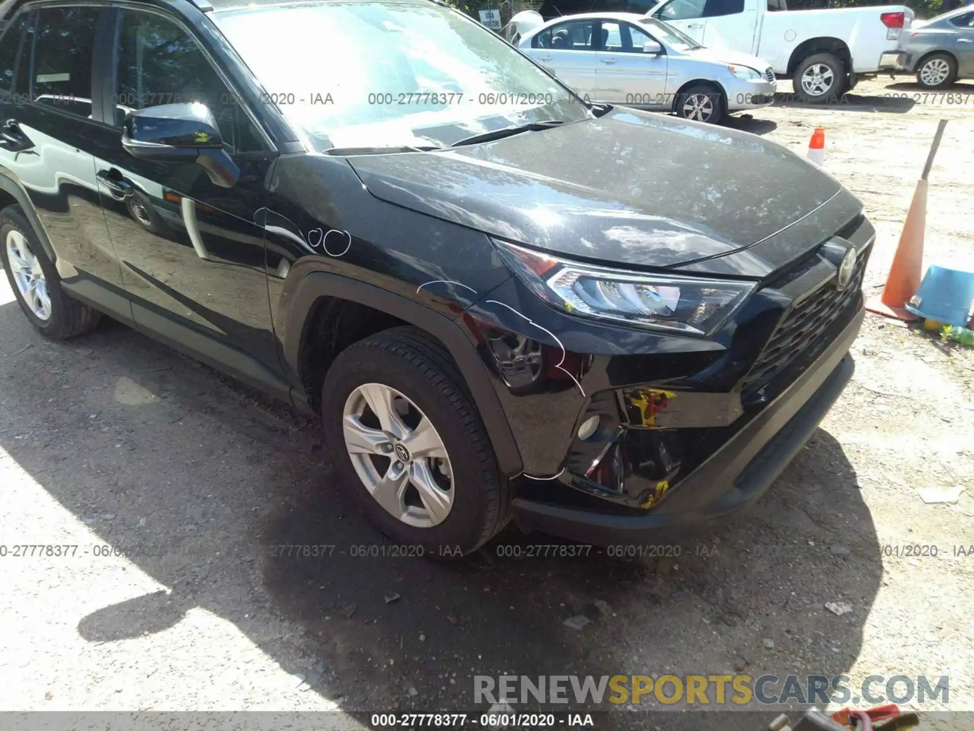 6 Photograph of a damaged car 2T3W1RFV6KW018998 TOYOTA RAV4 2019