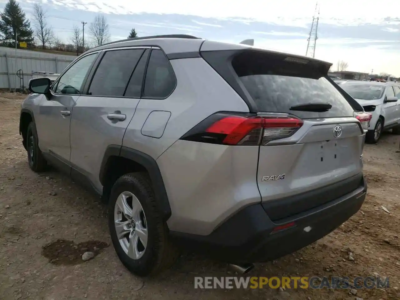 3 Фотография поврежденного автомобиля 2T3W1RFV6KW020881 TOYOTA RAV4 2019