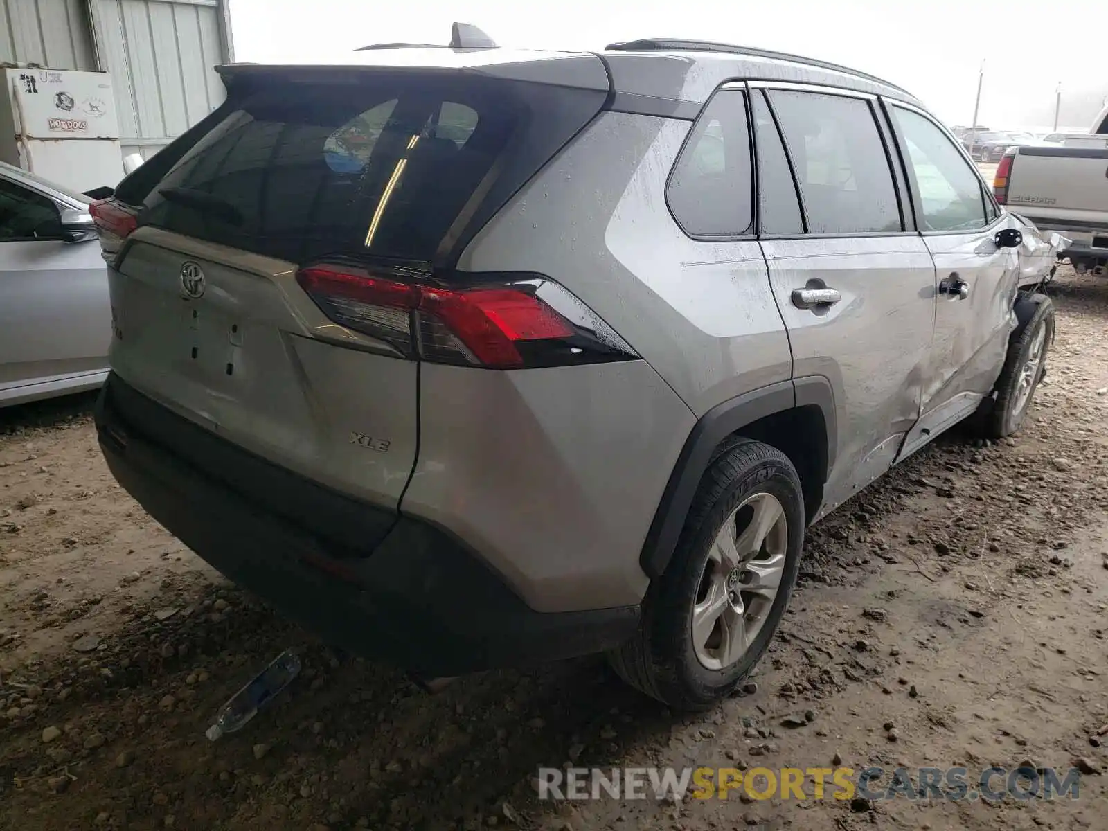 4 Photograph of a damaged car 2T3W1RFV6KW025966 TOYOTA RAV4 2019