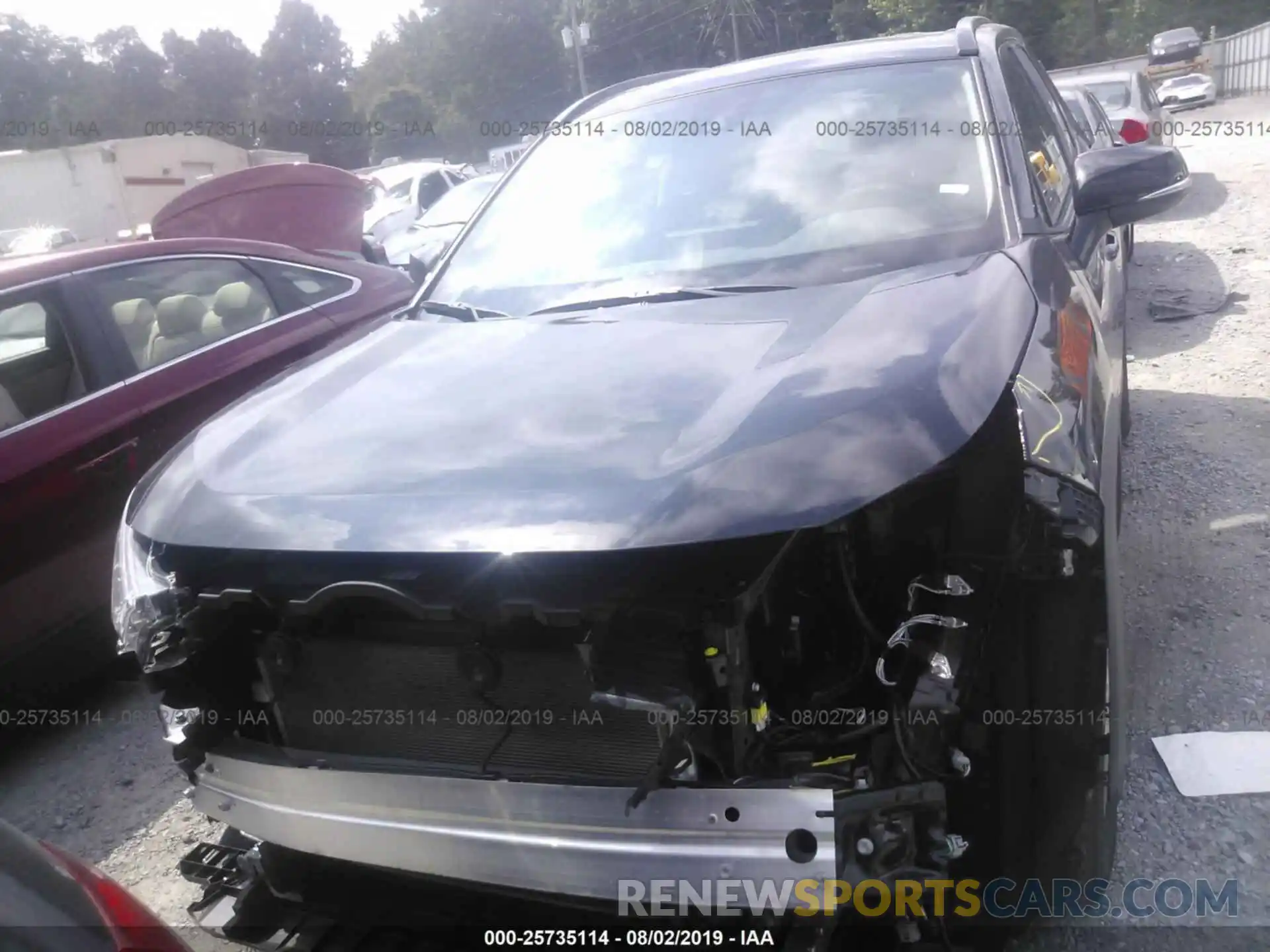 6 Photograph of a damaged car 2T3W1RFV6KW028589 TOYOTA RAV4 2019