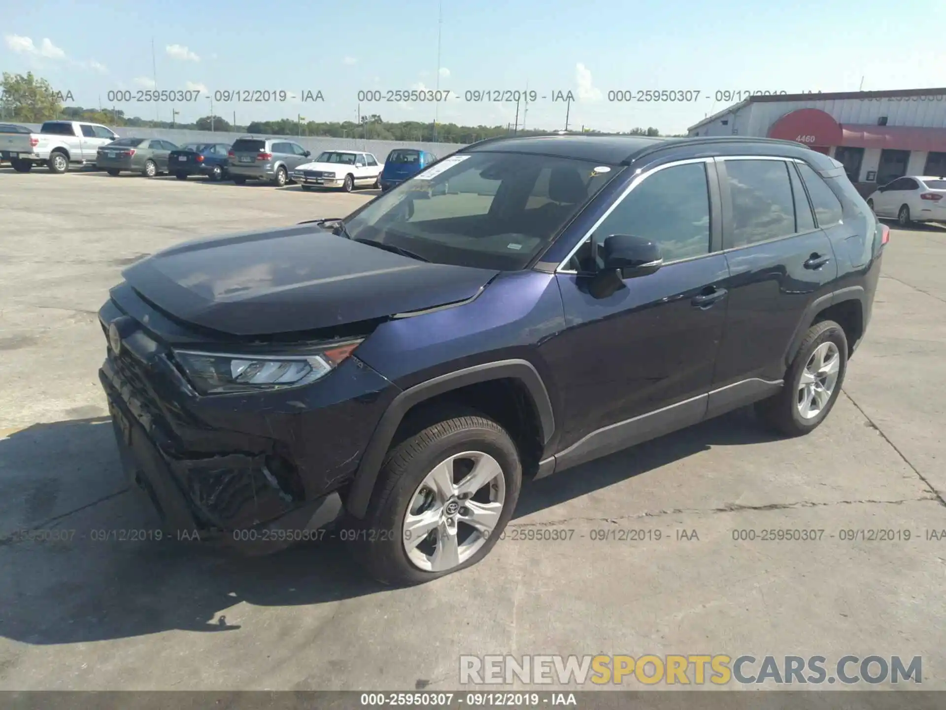 2 Photograph of a damaged car 2T3W1RFV6KW033033 TOYOTA RAV4 2019