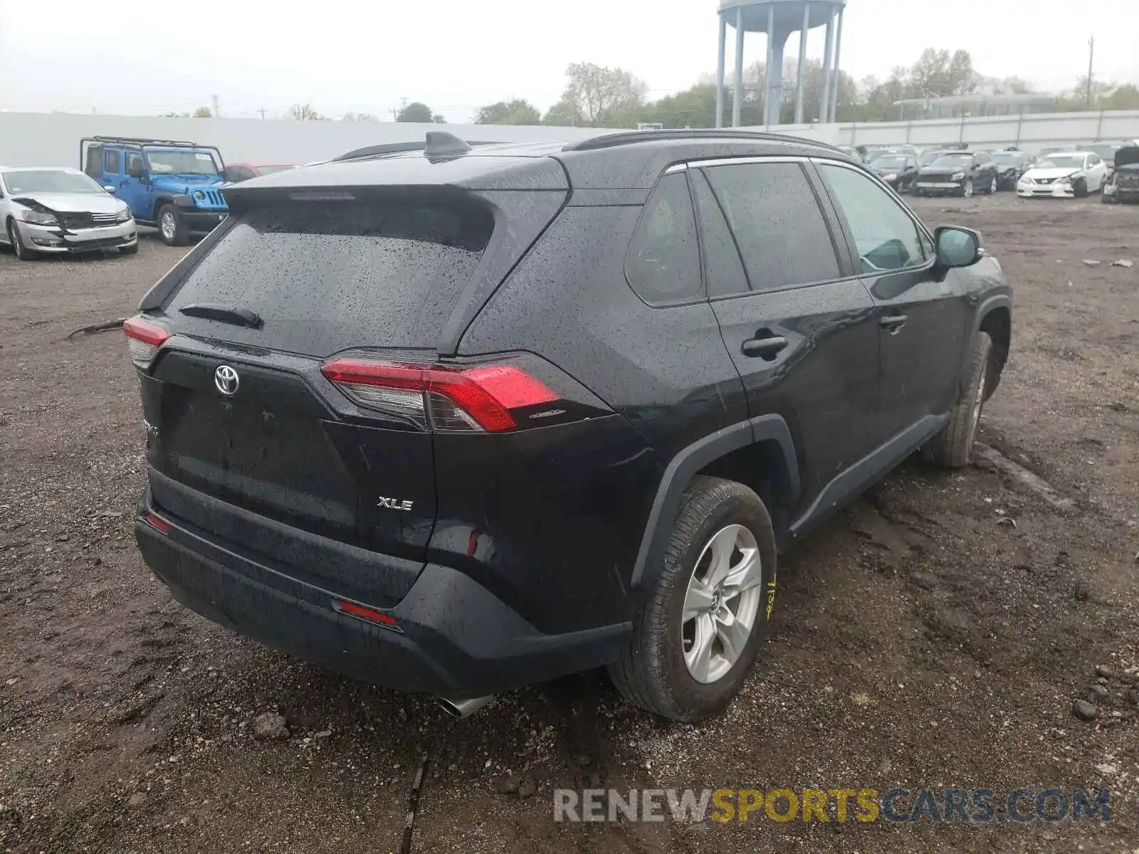 4 Photograph of a damaged car 2T3W1RFV6KW033789 TOYOTA RAV4 2019