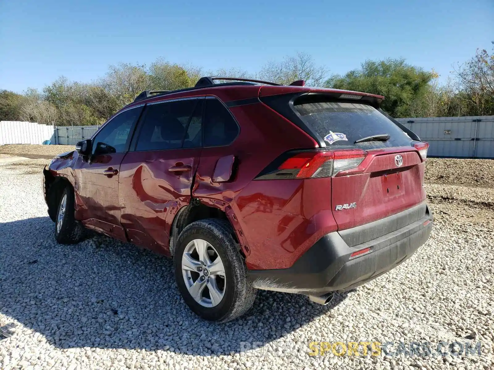 3 Photograph of a damaged car 2T3W1RFV6KW044548 TOYOTA RAV4 2019