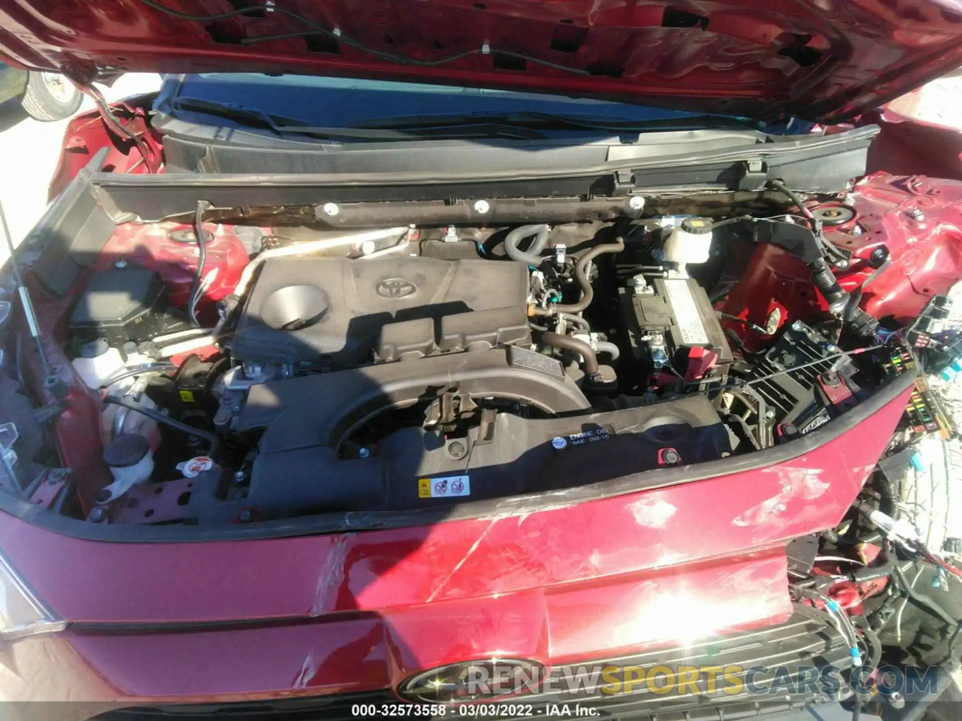 10 Photograph of a damaged car 2T3W1RFV6KW048311 TOYOTA RAV4 2019