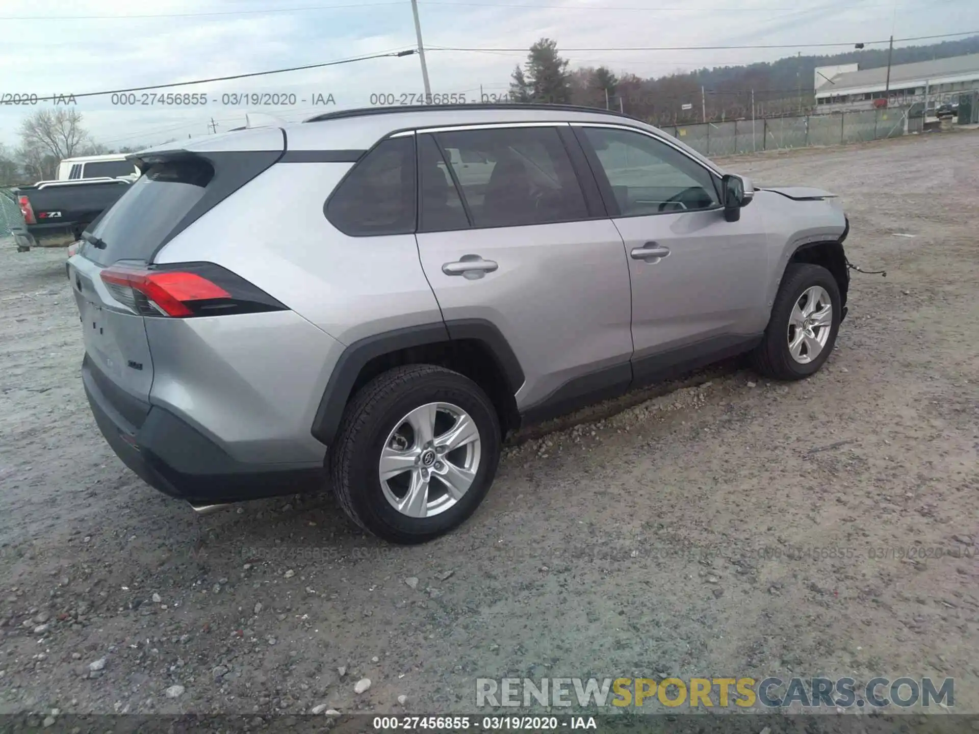 4 Photograph of a damaged car 2T3W1RFV6KW049720 TOYOTA RAV4 2019