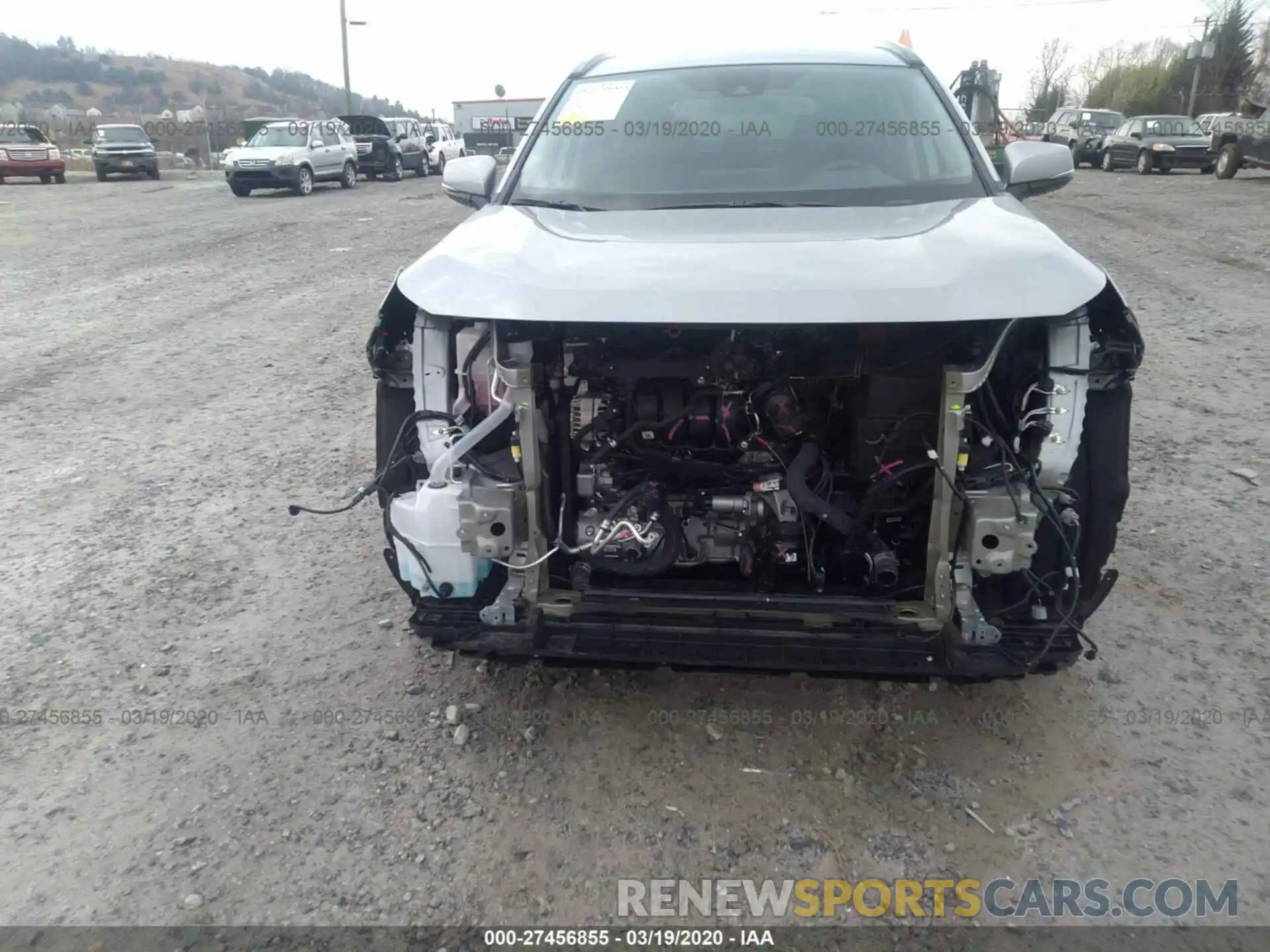 6 Photograph of a damaged car 2T3W1RFV6KW049720 TOYOTA RAV4 2019