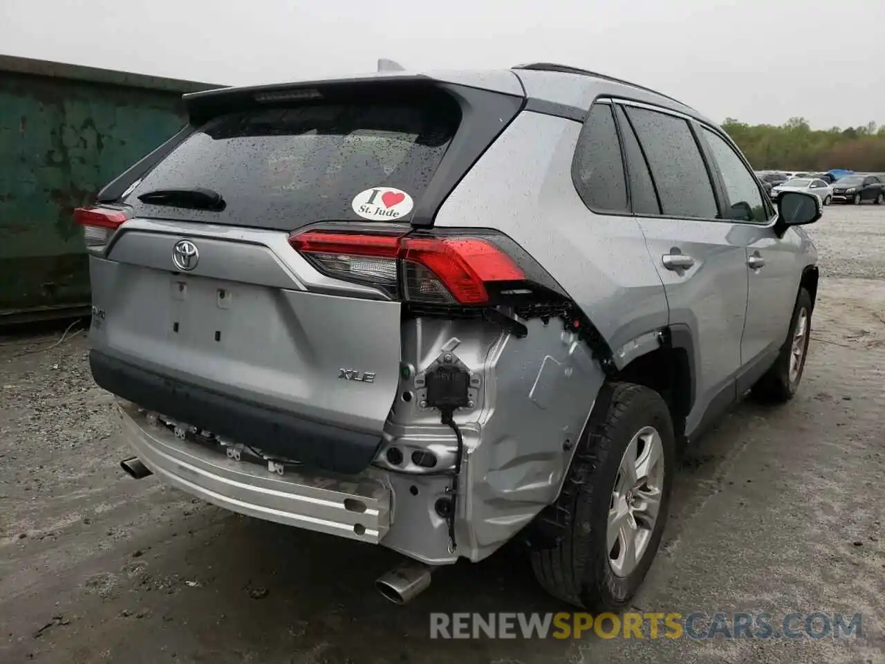 4 Photograph of a damaged car 2T3W1RFV6KW053511 TOYOTA RAV4 2019