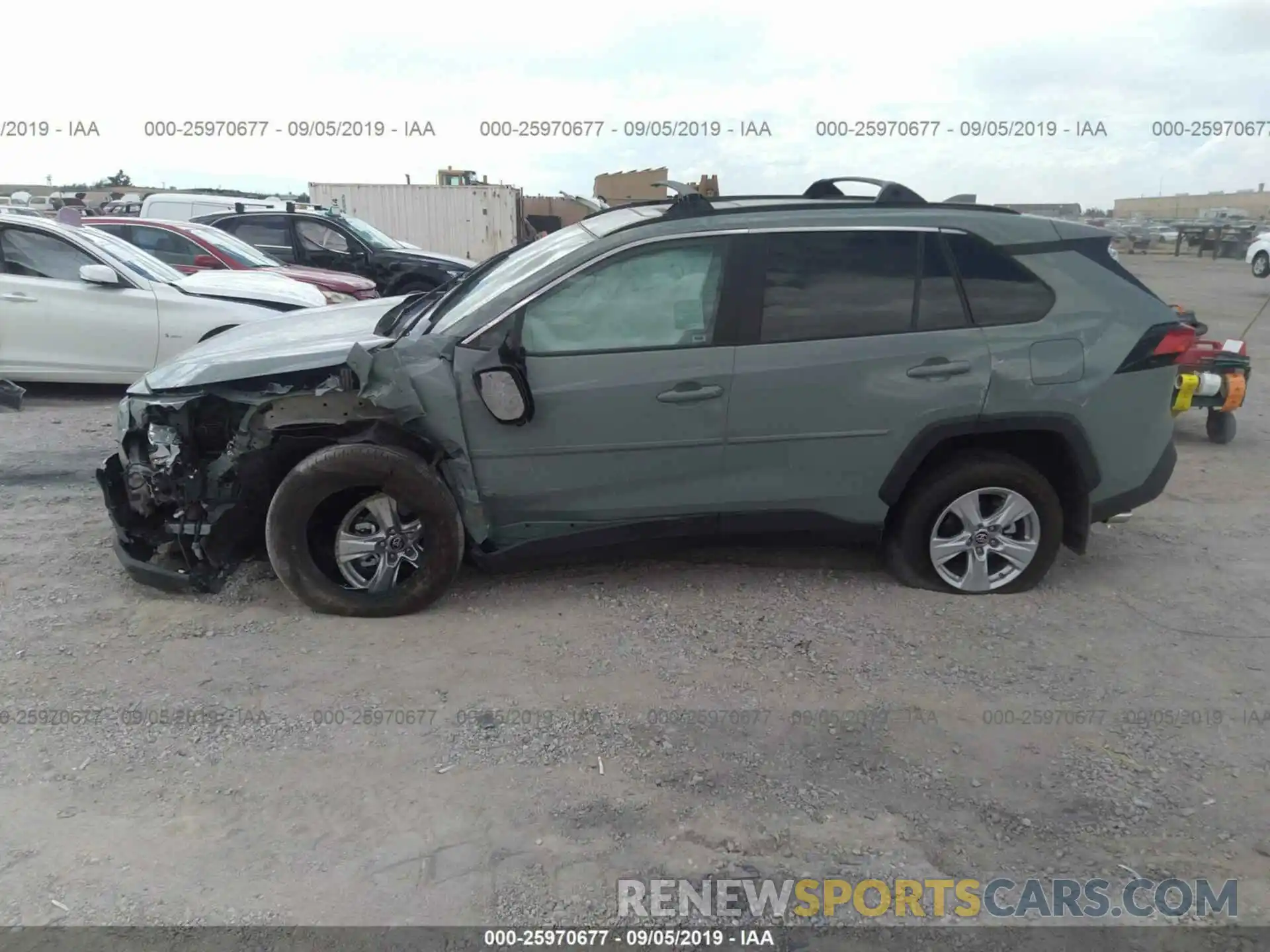 6 Photograph of a damaged car 2T3W1RFV7KC004335 TOYOTA RAV4 2019