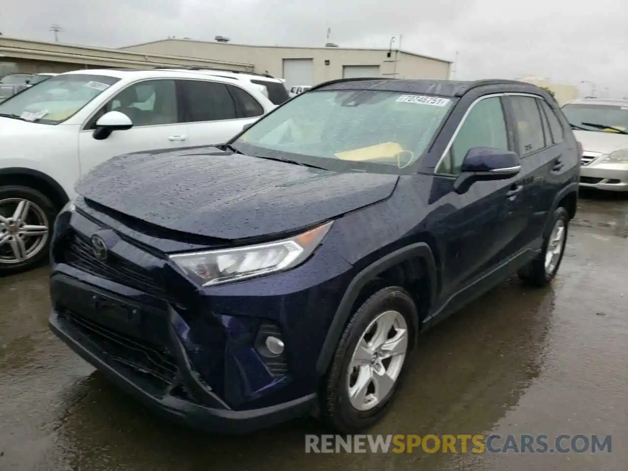 2 Photograph of a damaged car 2T3W1RFV7KC009633 TOYOTA RAV4 2019