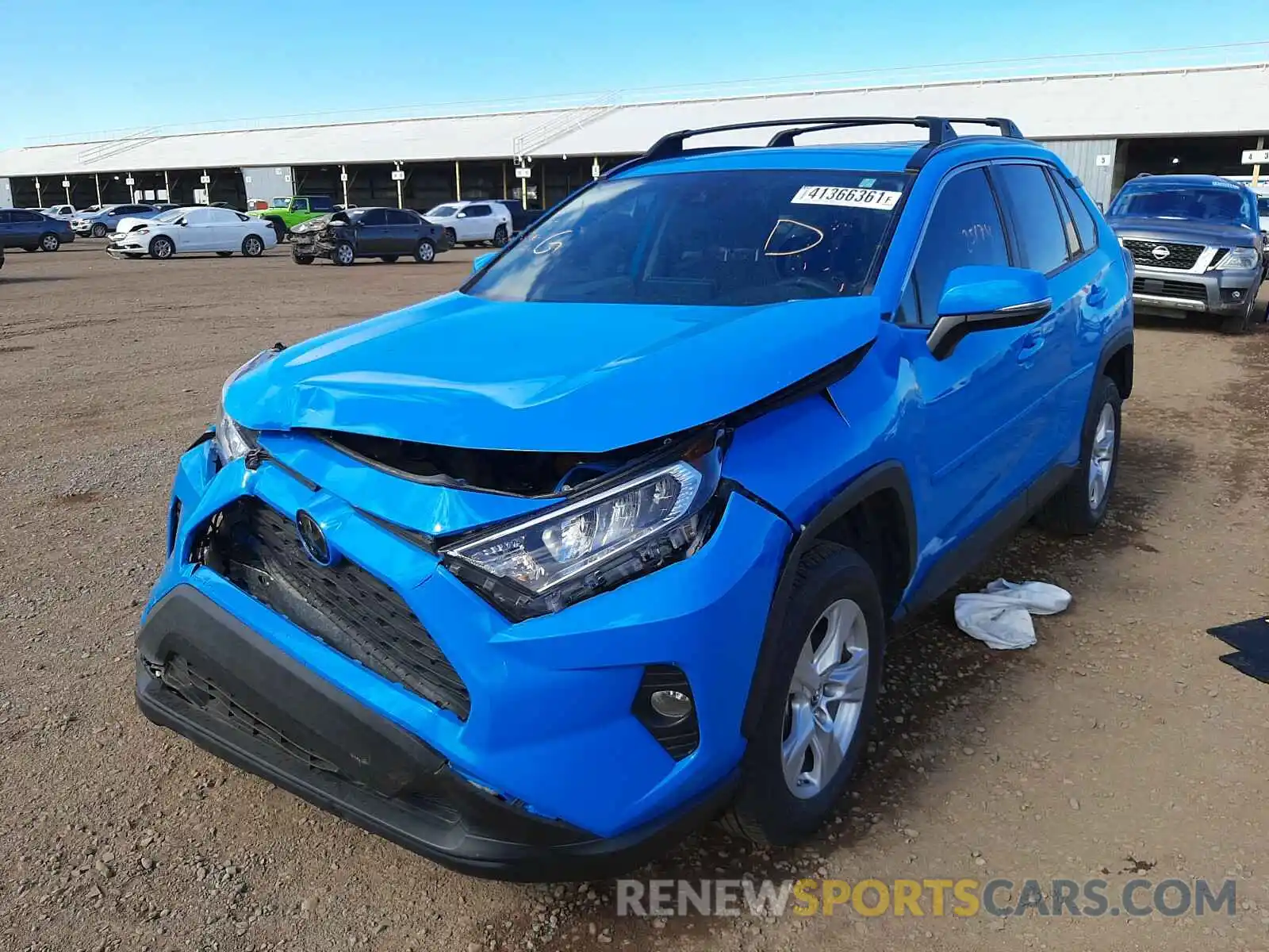 2 Фотография поврежденного автомобиля 2T3W1RFV7KC013553 TOYOTA RAV4 2019