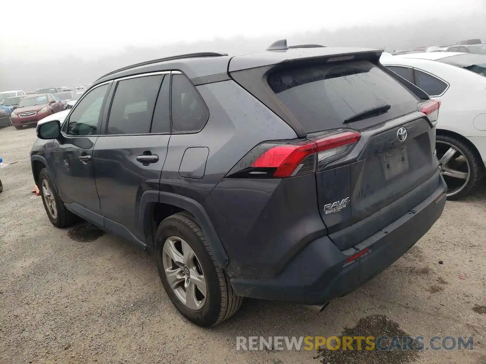 3 Photograph of a damaged car 2T3W1RFV7KC014993 TOYOTA RAV4 2019