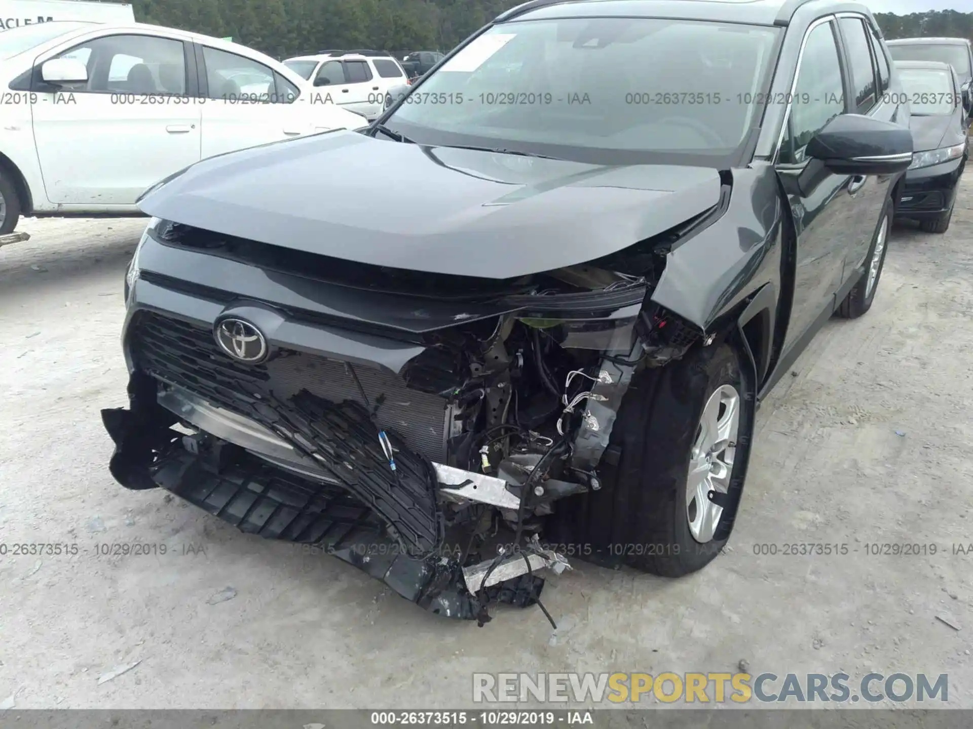 6 Photograph of a damaged car 2T3W1RFV7KC018901 TOYOTA RAV4 2019