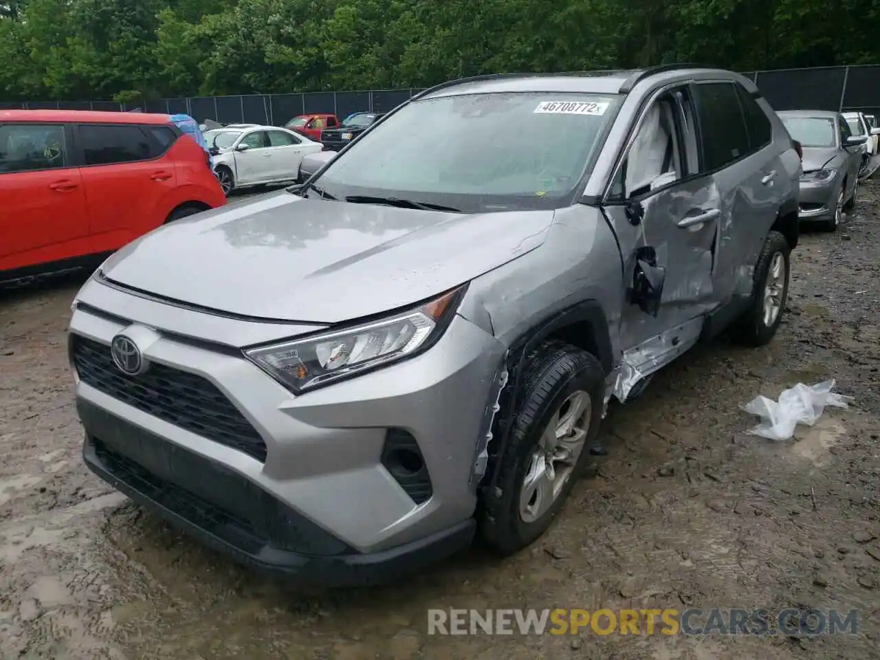 2 Фотография поврежденного автомобиля 2T3W1RFV7KC020423 TOYOTA RAV4 2019