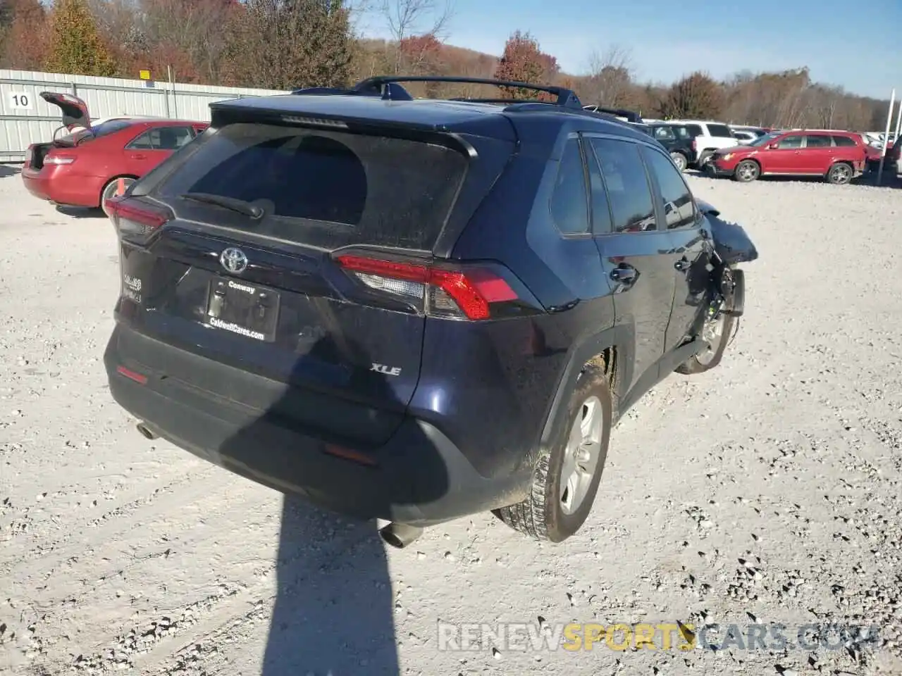 4 Photograph of a damaged car 2T3W1RFV7KC023418 TOYOTA RAV4 2019