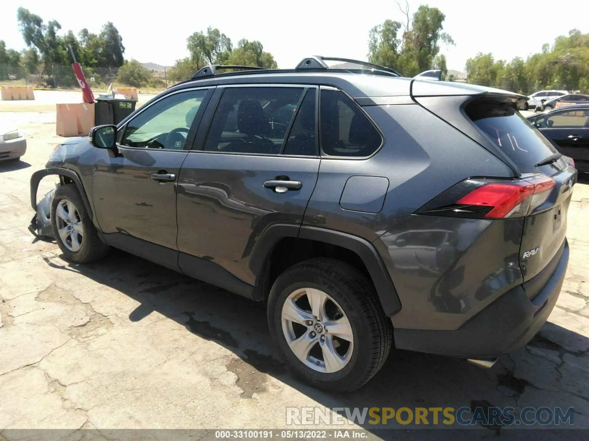 3 Photograph of a damaged car 2T3W1RFV7KC027517 TOYOTA RAV4 2019