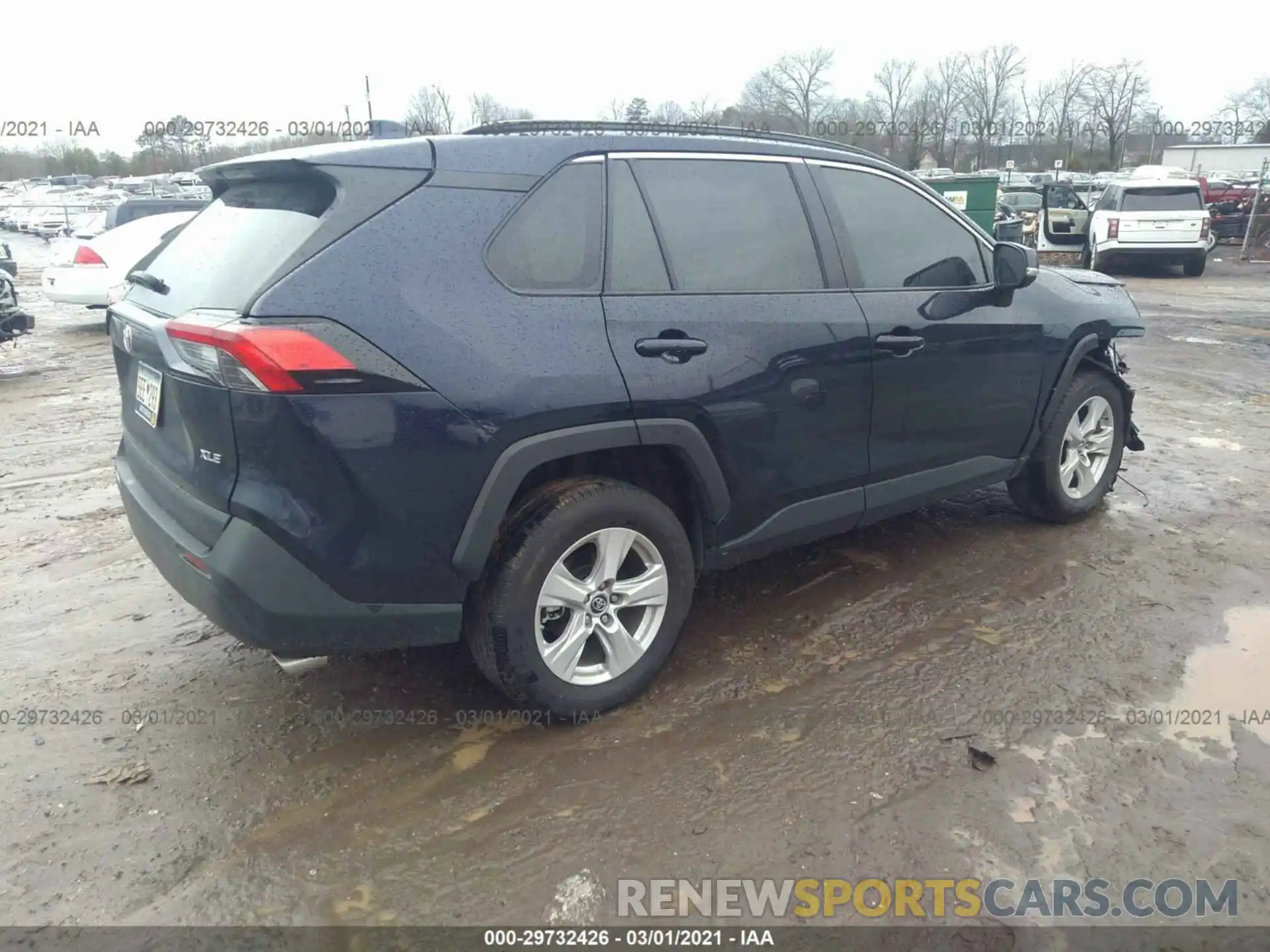 4 Photograph of a damaged car 2T3W1RFV7KC028019 TOYOTA RAV4 2019