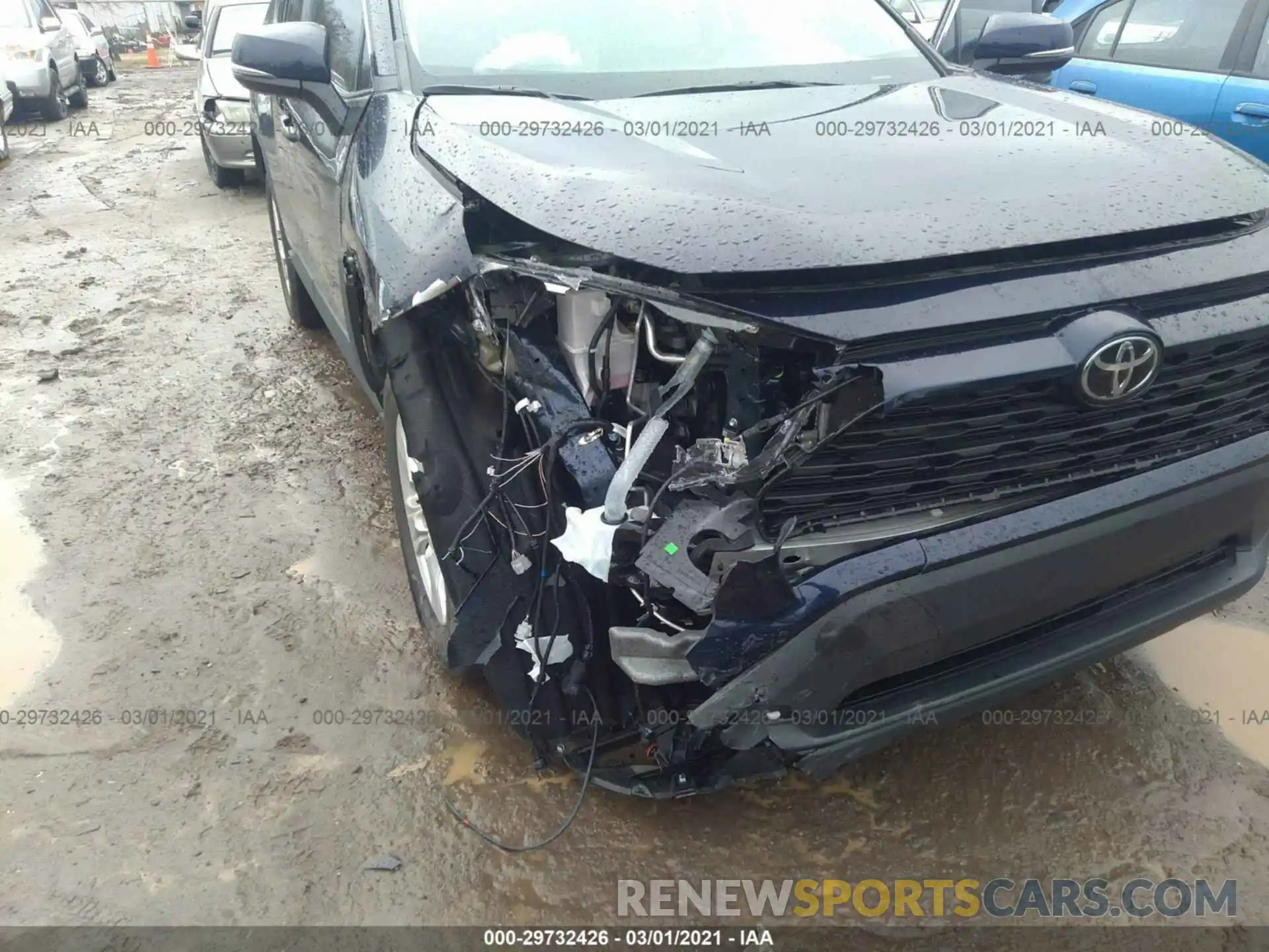 6 Photograph of a damaged car 2T3W1RFV7KC028019 TOYOTA RAV4 2019