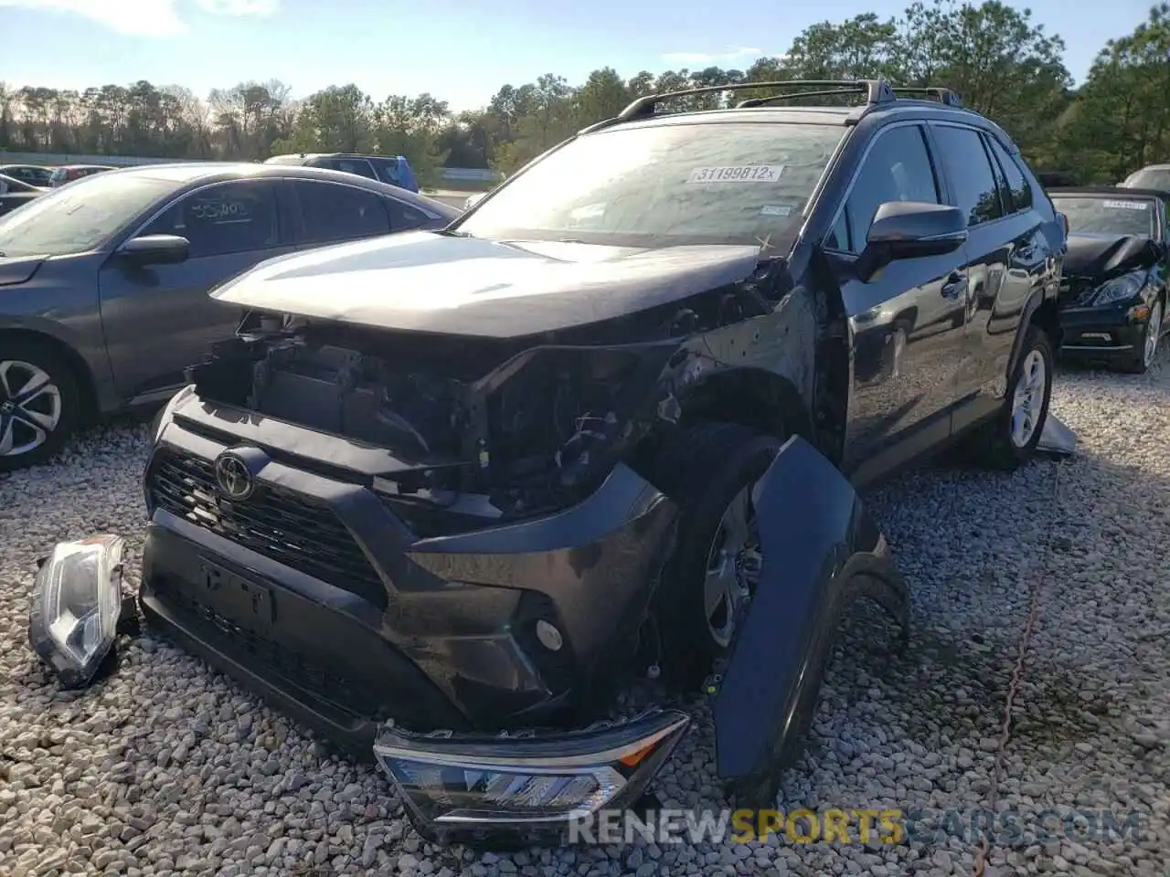 2 Photograph of a damaged car 2T3W1RFV7KW008948 TOYOTA RAV4 2019