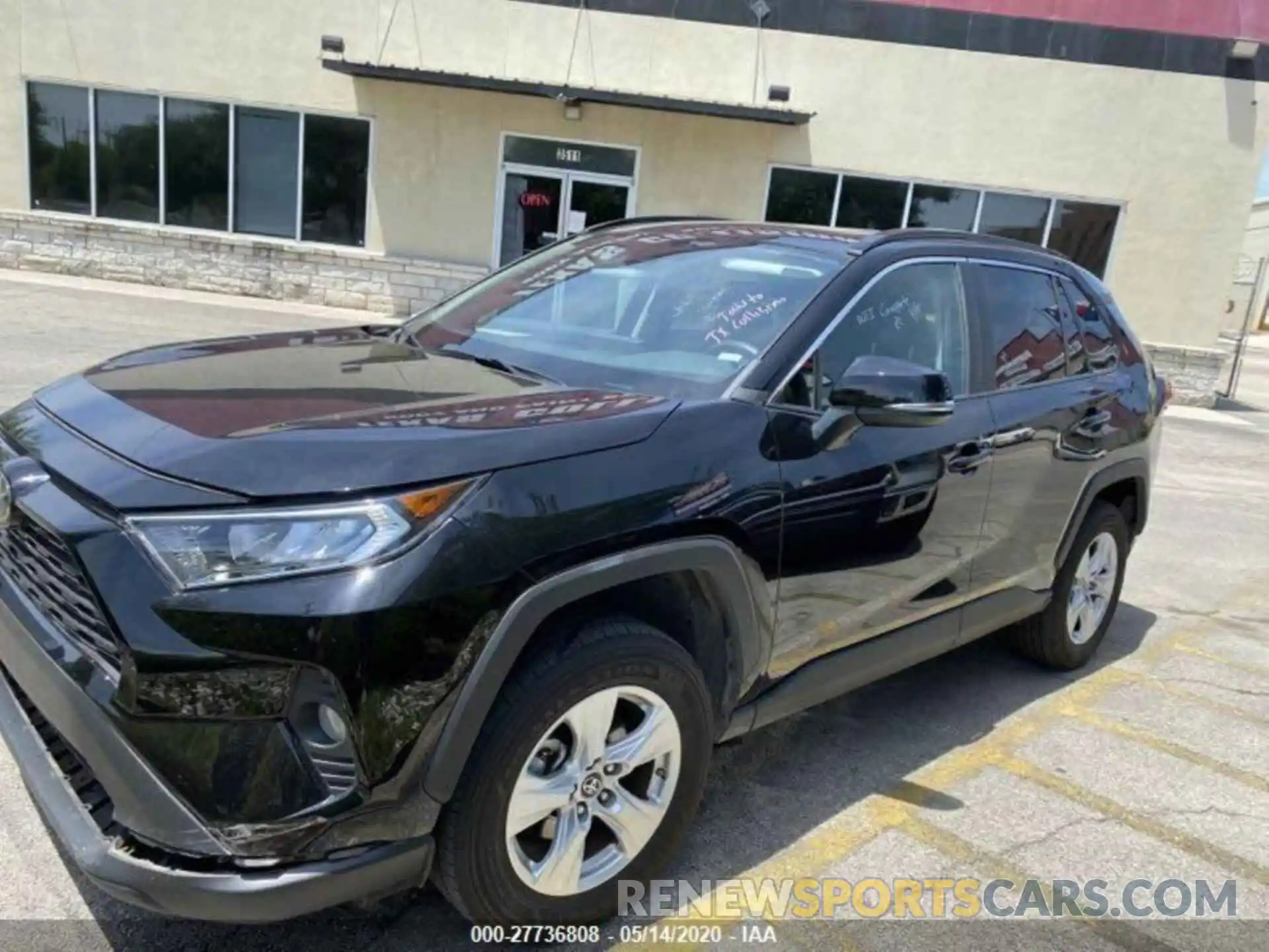 2 Photograph of a damaged car 2T3W1RFV7KW013888 TOYOTA RAV4 2019