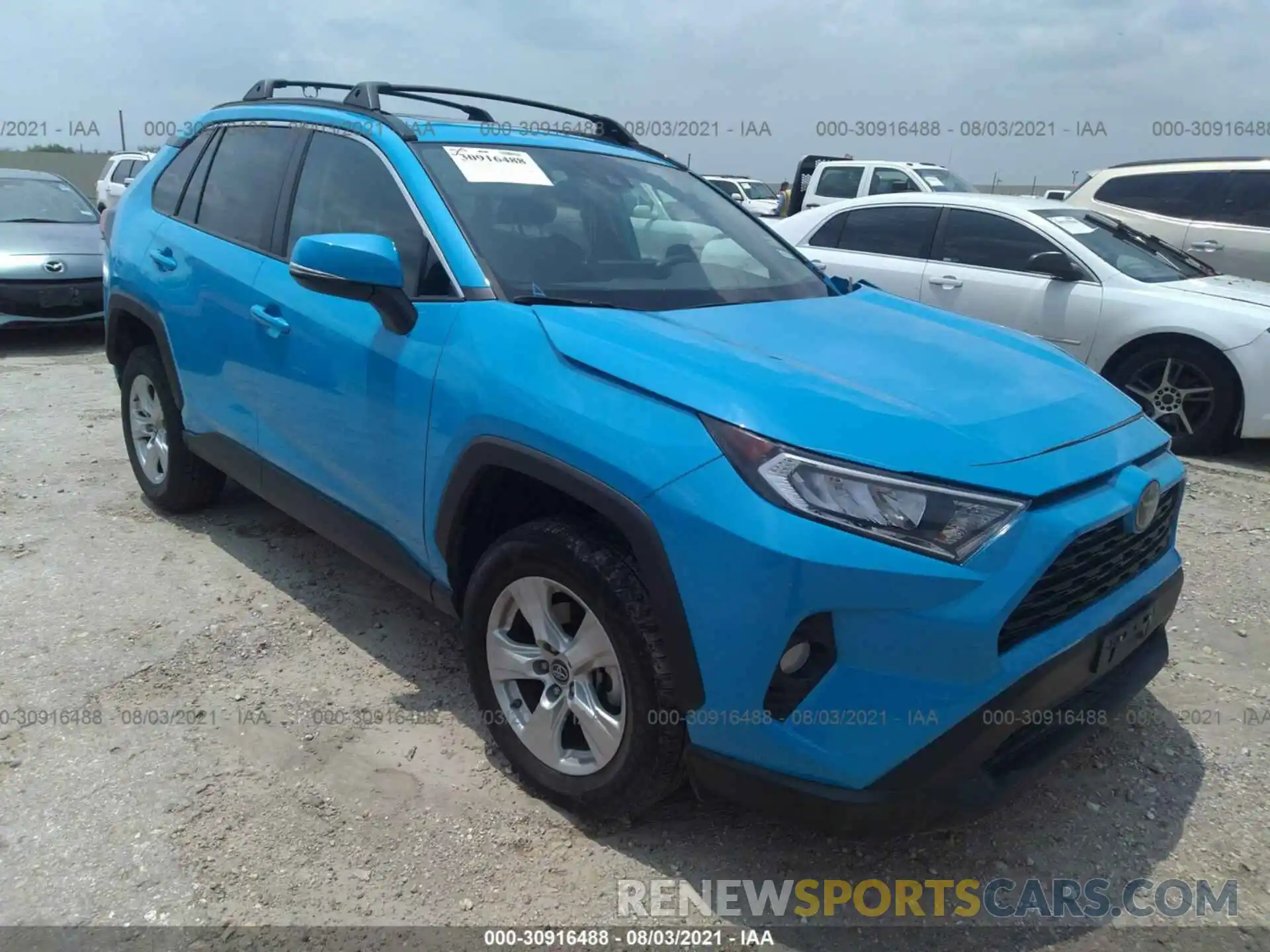 1 Фотография поврежденного автомобиля 2T3W1RFV7KW015852 TOYOTA RAV4 2019