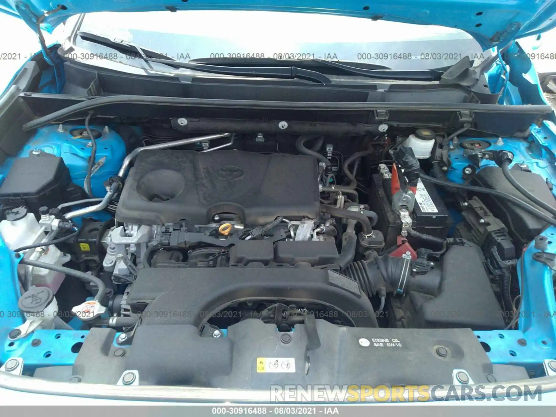 10 Фотография поврежденного автомобиля 2T3W1RFV7KW015852 TOYOTA RAV4 2019