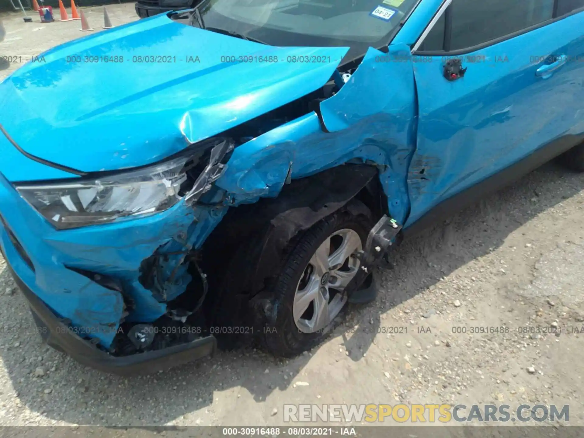 6 Photograph of a damaged car 2T3W1RFV7KW015852 TOYOTA RAV4 2019