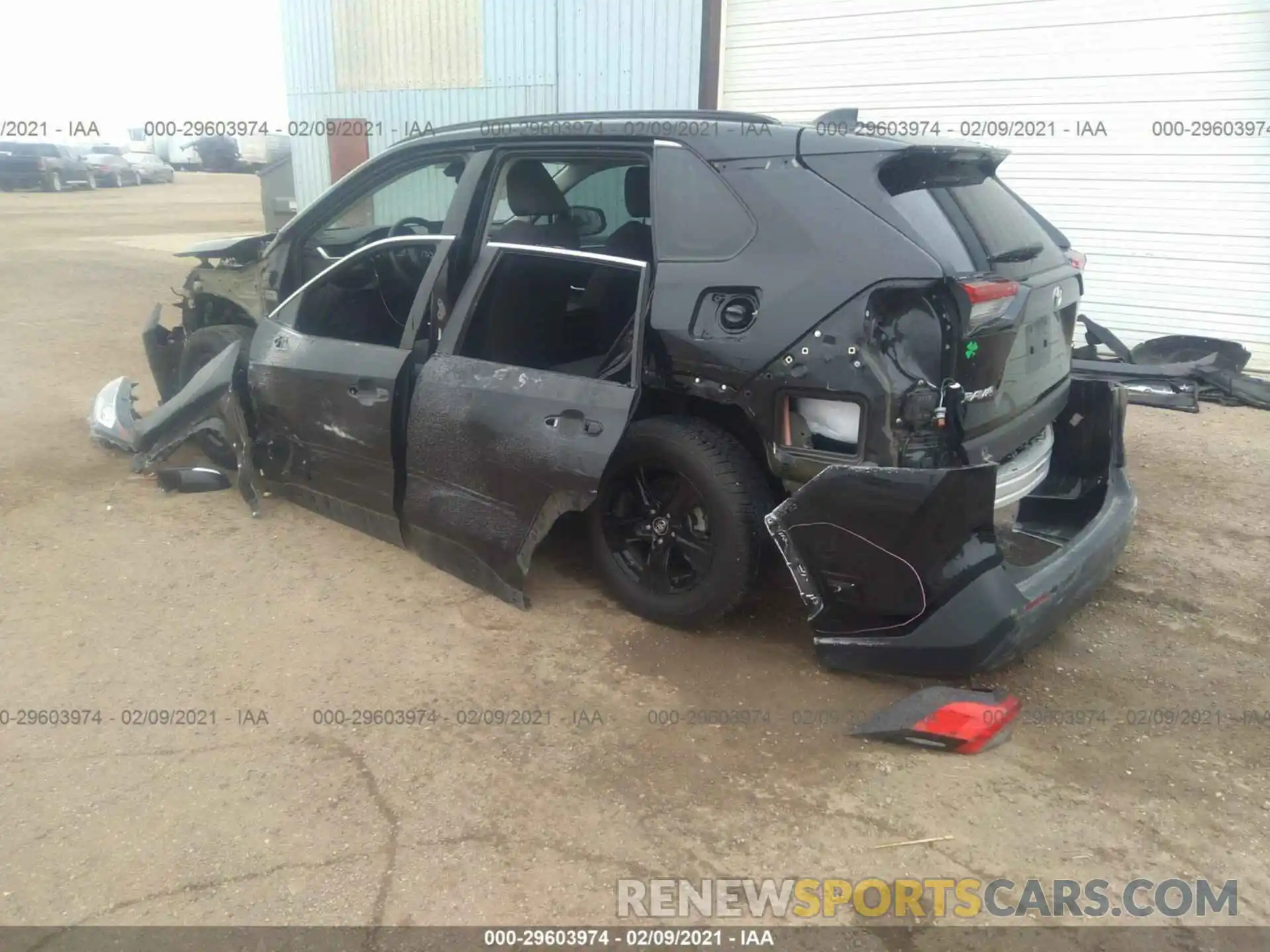 3 Photograph of a damaged car 2T3W1RFV7KW016953 TOYOTA RAV4 2019