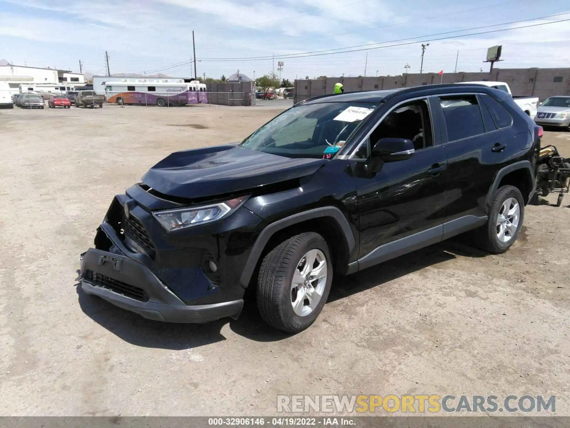 2 Photograph of a damaged car 2T3W1RFV7KW017312 TOYOTA RAV4 2019