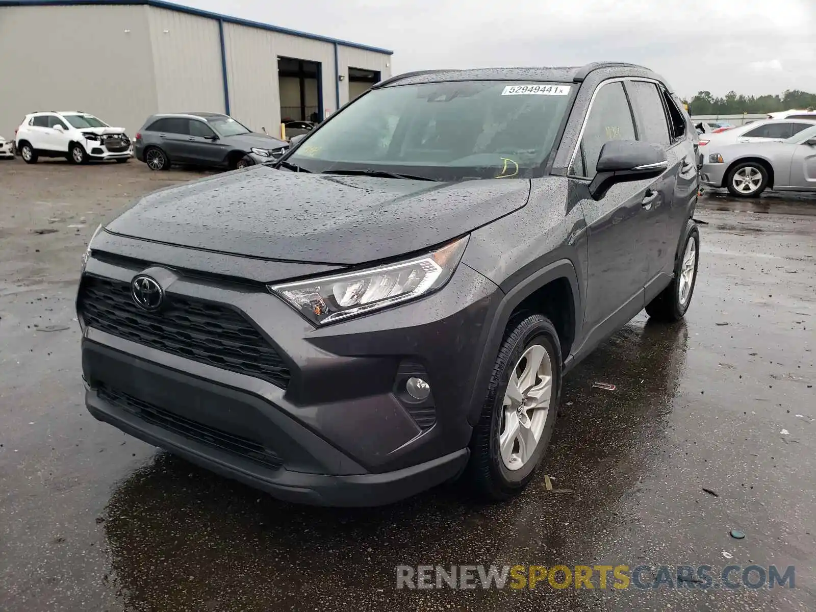 2 Photograph of a damaged car 2T3W1RFV7KW026379 TOYOTA RAV4 2019