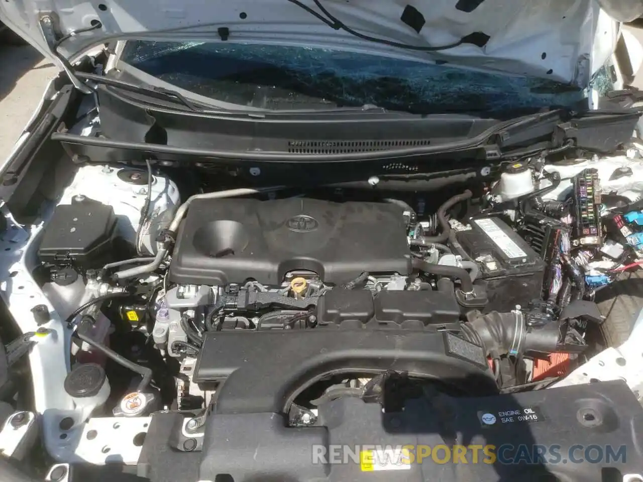 7 Photograph of a damaged car 2T3W1RFV7KW029640 TOYOTA RAV4 2019