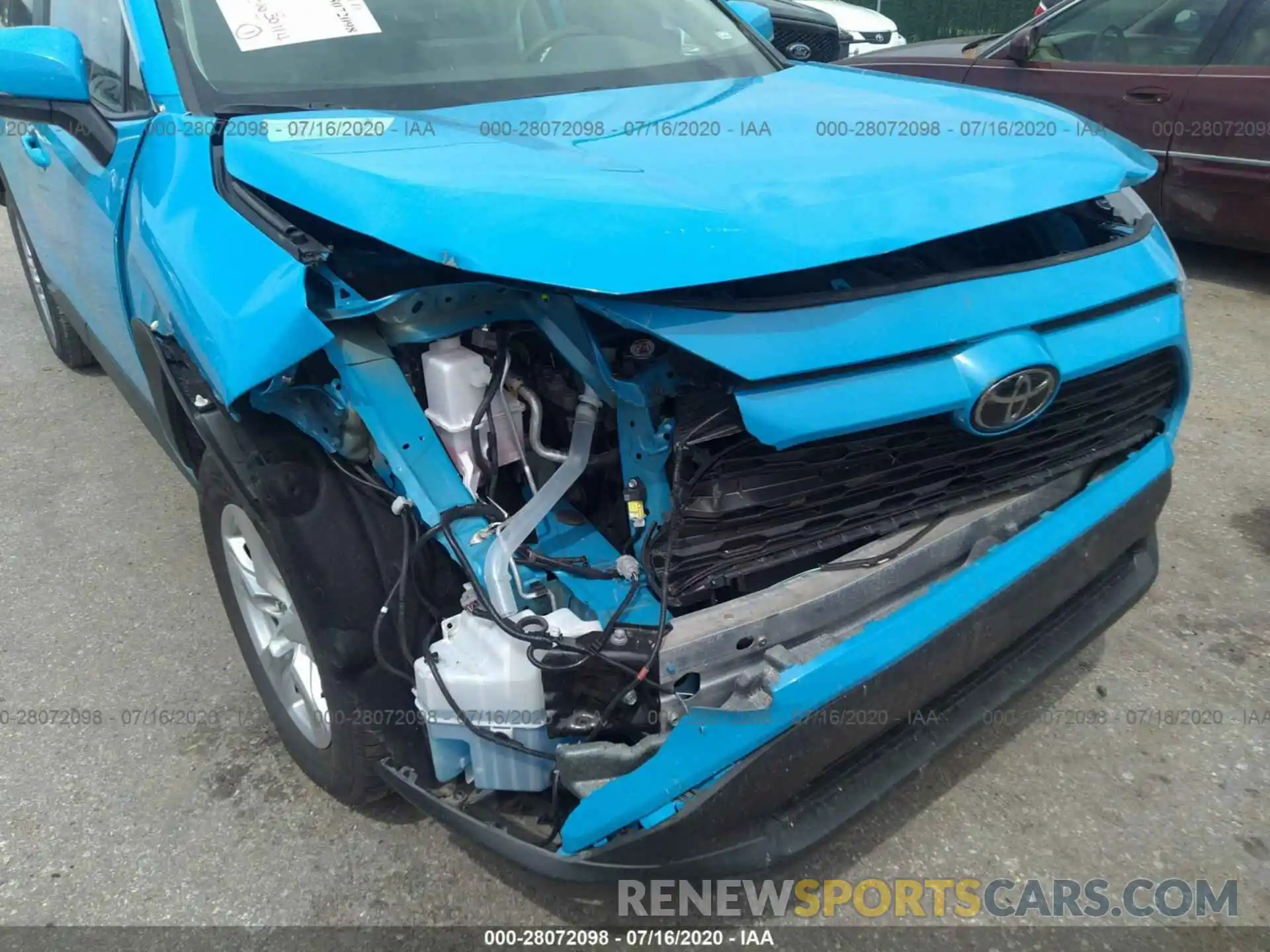 6 Photograph of a damaged car 2T3W1RFV7KW034451 TOYOTA RAV4 2019