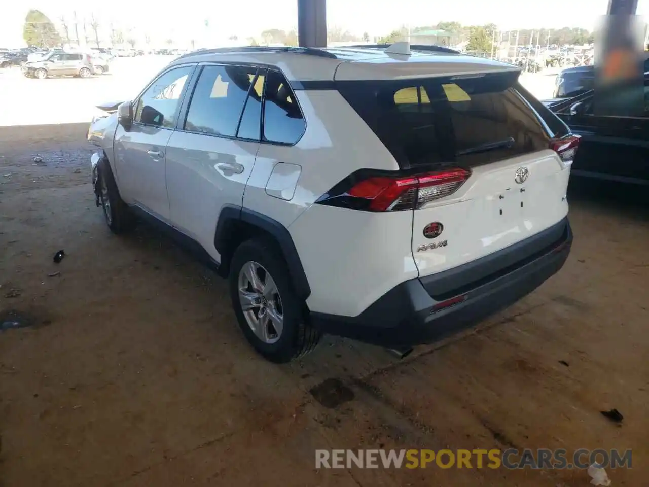 3 Photograph of a damaged car 2T3W1RFV7KW035146 TOYOTA RAV4 2019