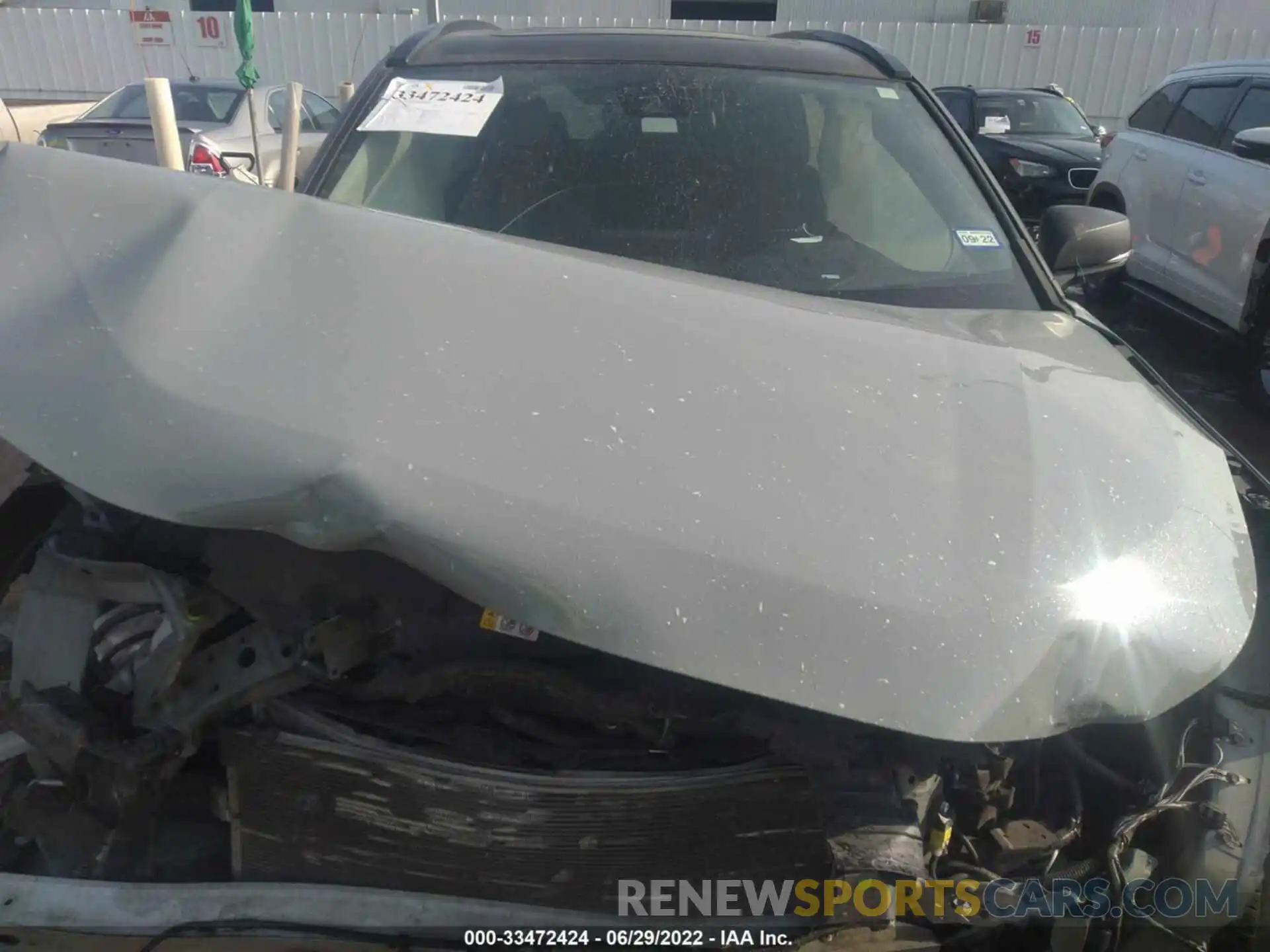 10 Photograph of a damaged car 2T3W1RFV7KW042226 TOYOTA RAV4 2019