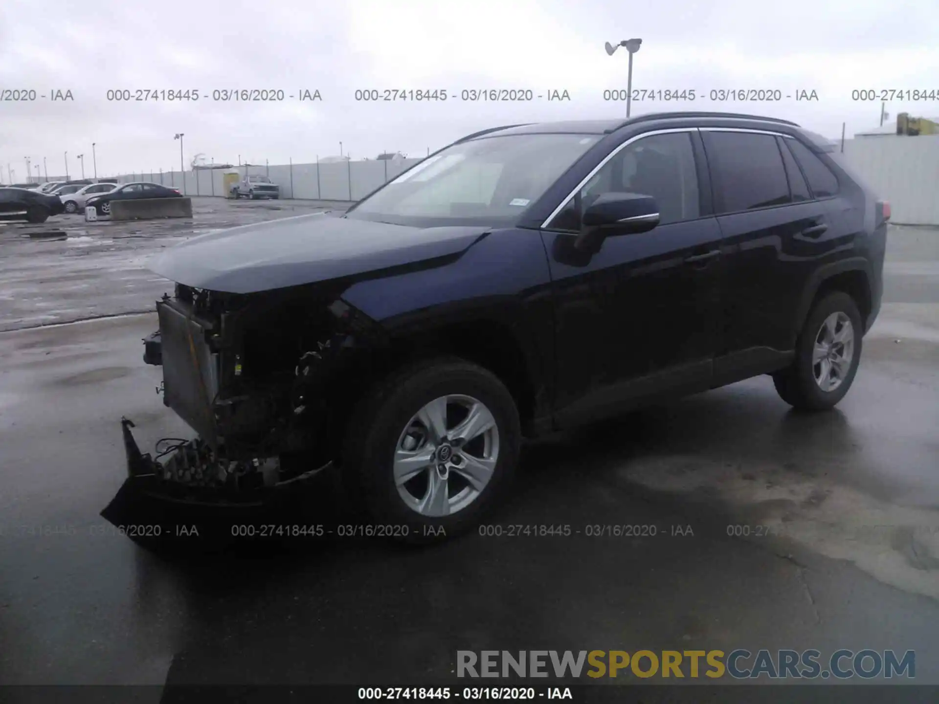 2 Фотография поврежденного автомобиля 2T3W1RFV7KW047667 TOYOTA RAV4 2019