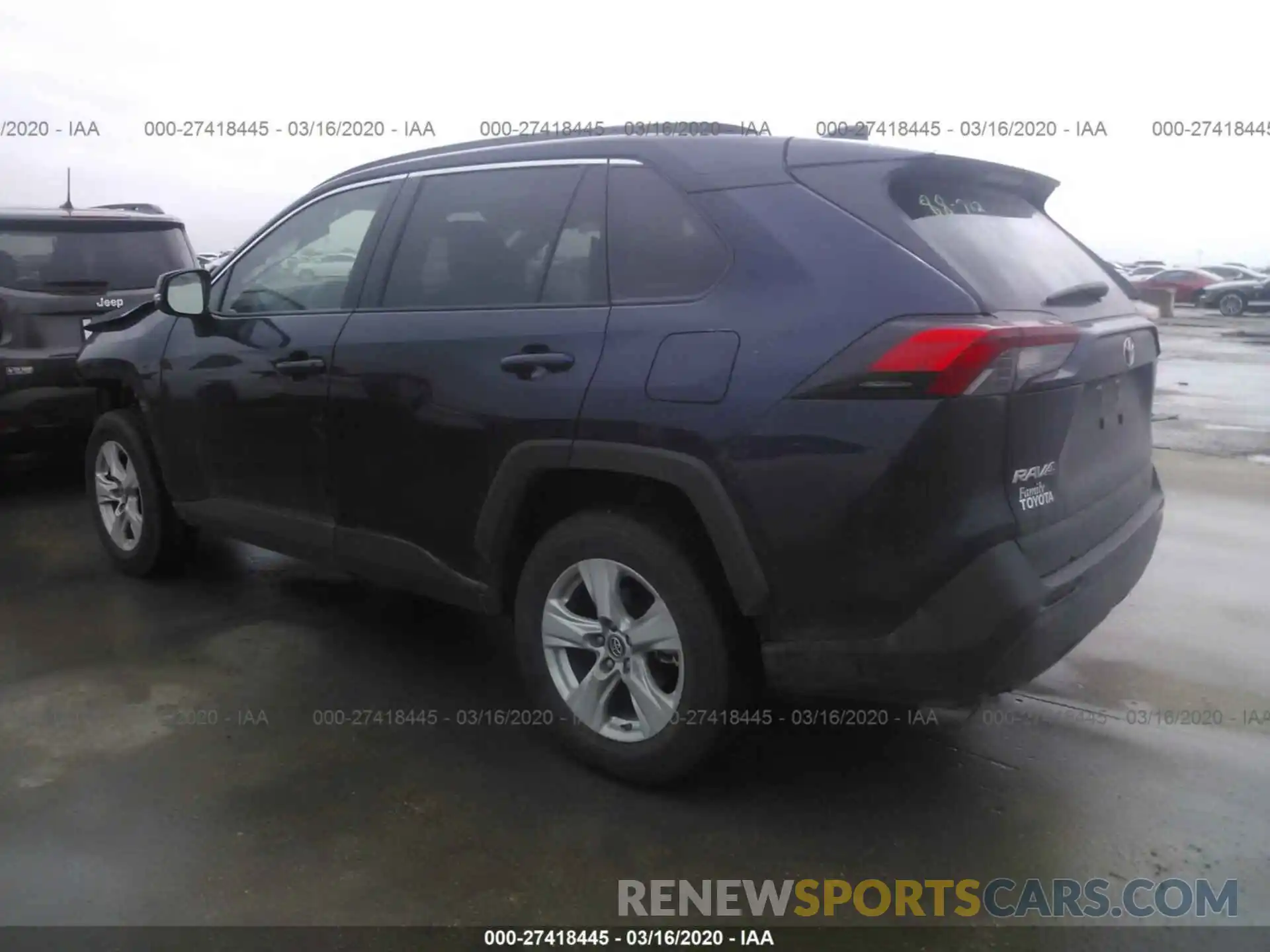 3 Photograph of a damaged car 2T3W1RFV7KW047667 TOYOTA RAV4 2019