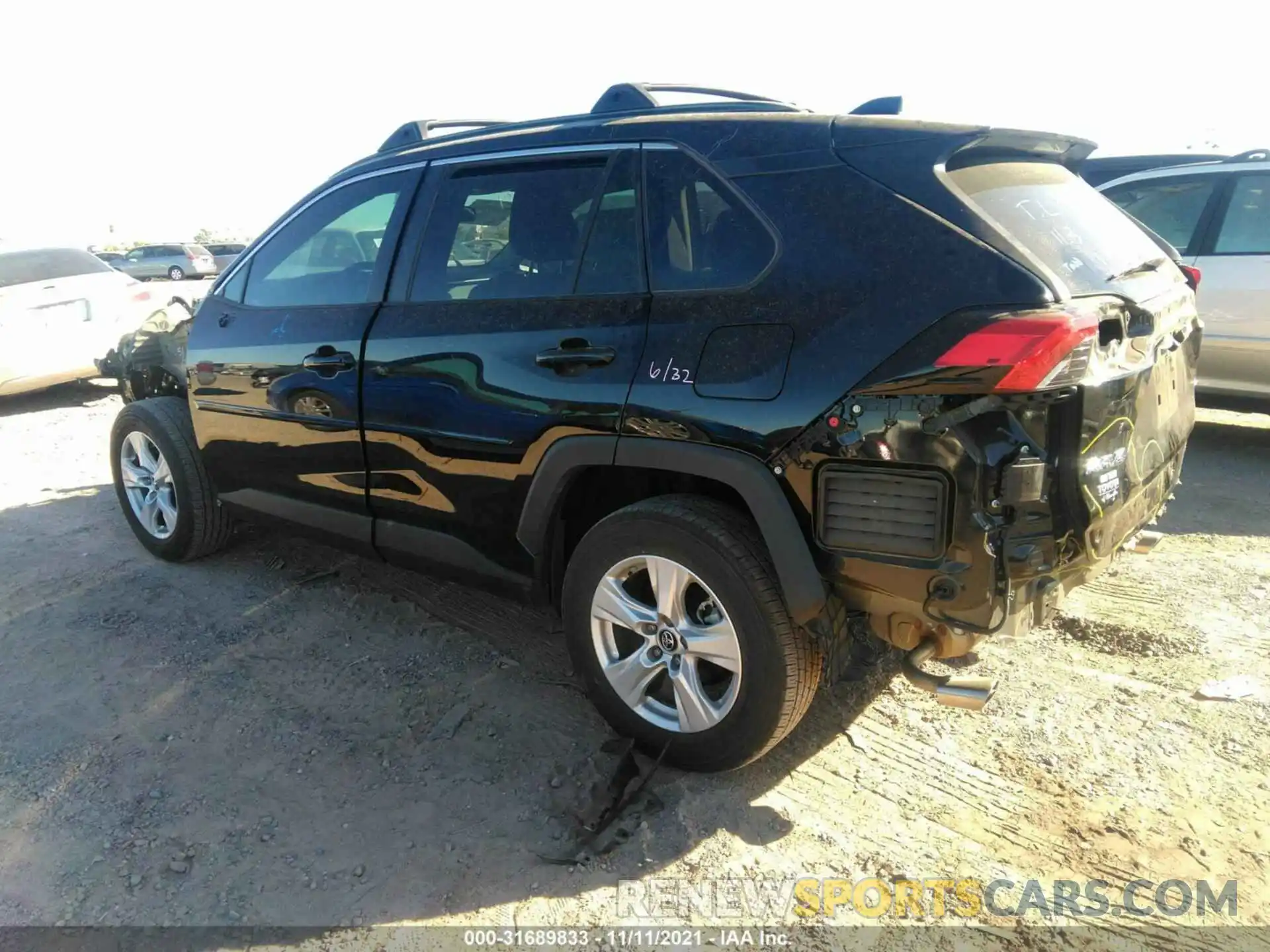 3 Photograph of a damaged car 2T3W1RFV7KW049919 TOYOTA RAV4 2019