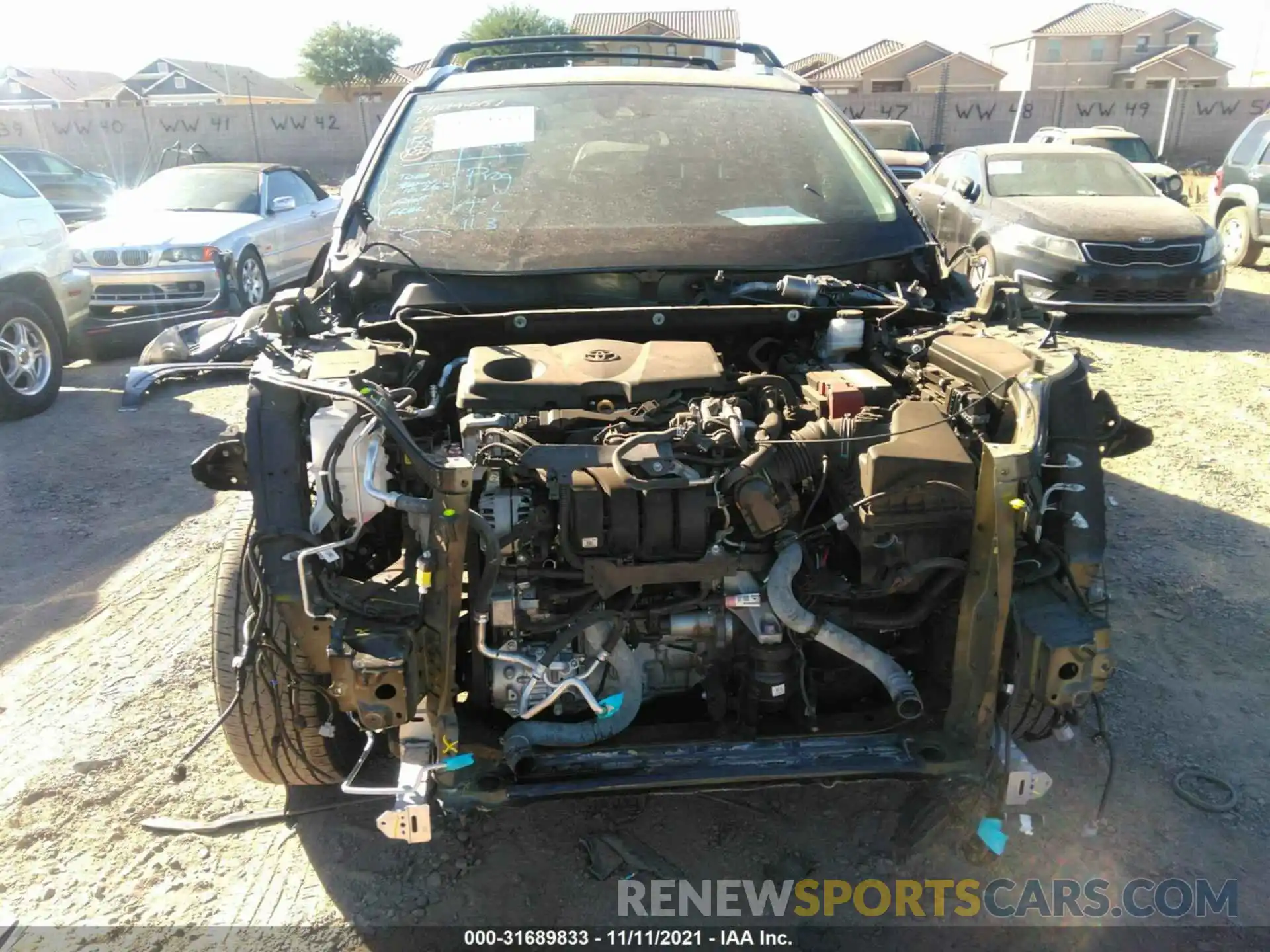 6 Photograph of a damaged car 2T3W1RFV7KW049919 TOYOTA RAV4 2019