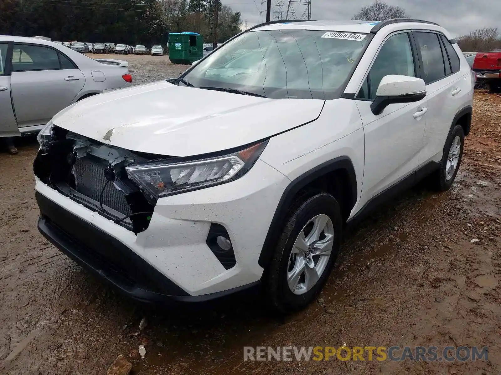 2 Photograph of a damaged car 2T3W1RFV7KW051329 TOYOTA RAV4 2019