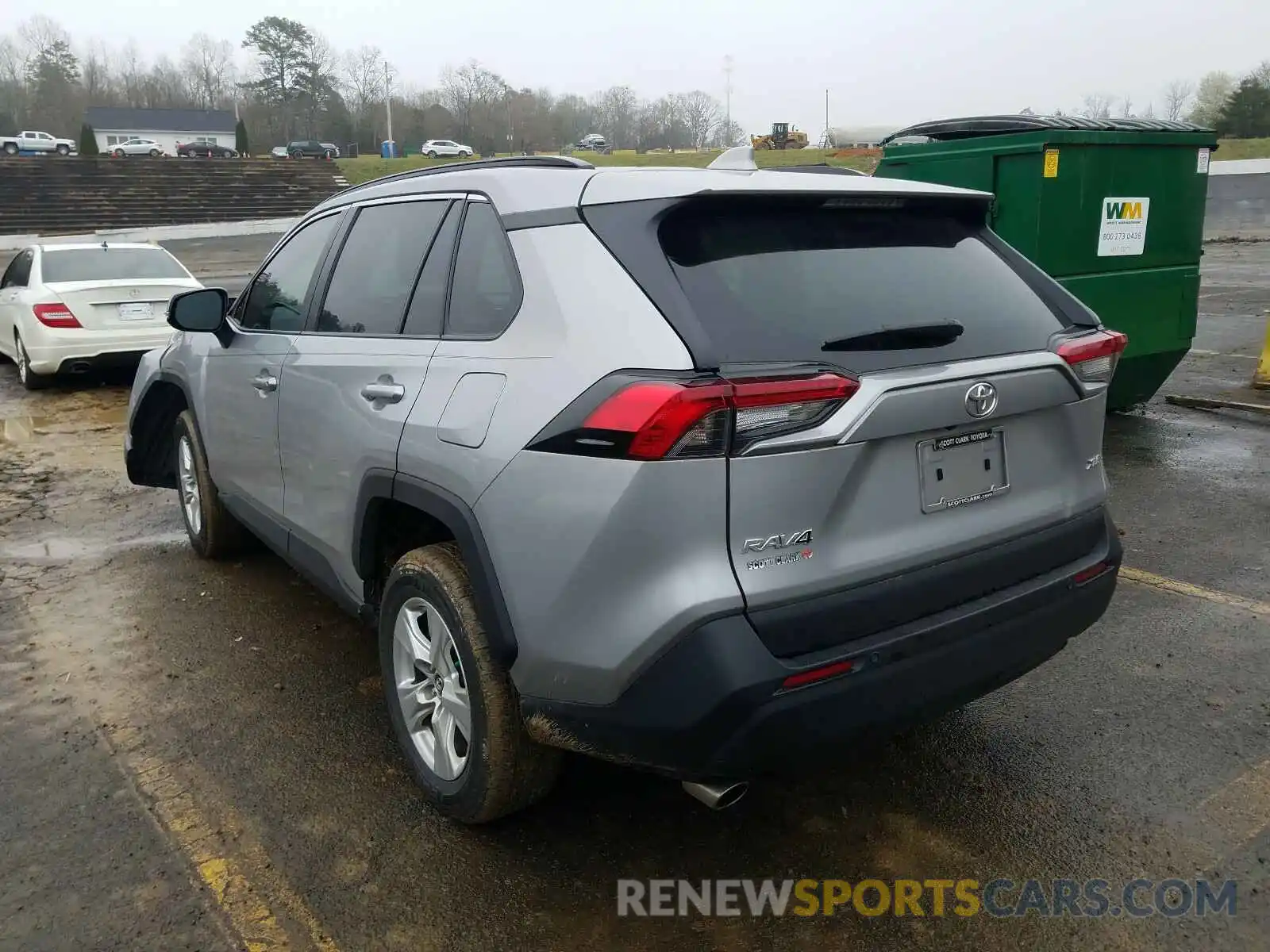 3 Photograph of a damaged car 2T3W1RFV7KW053534 TOYOTA RAV4 2019