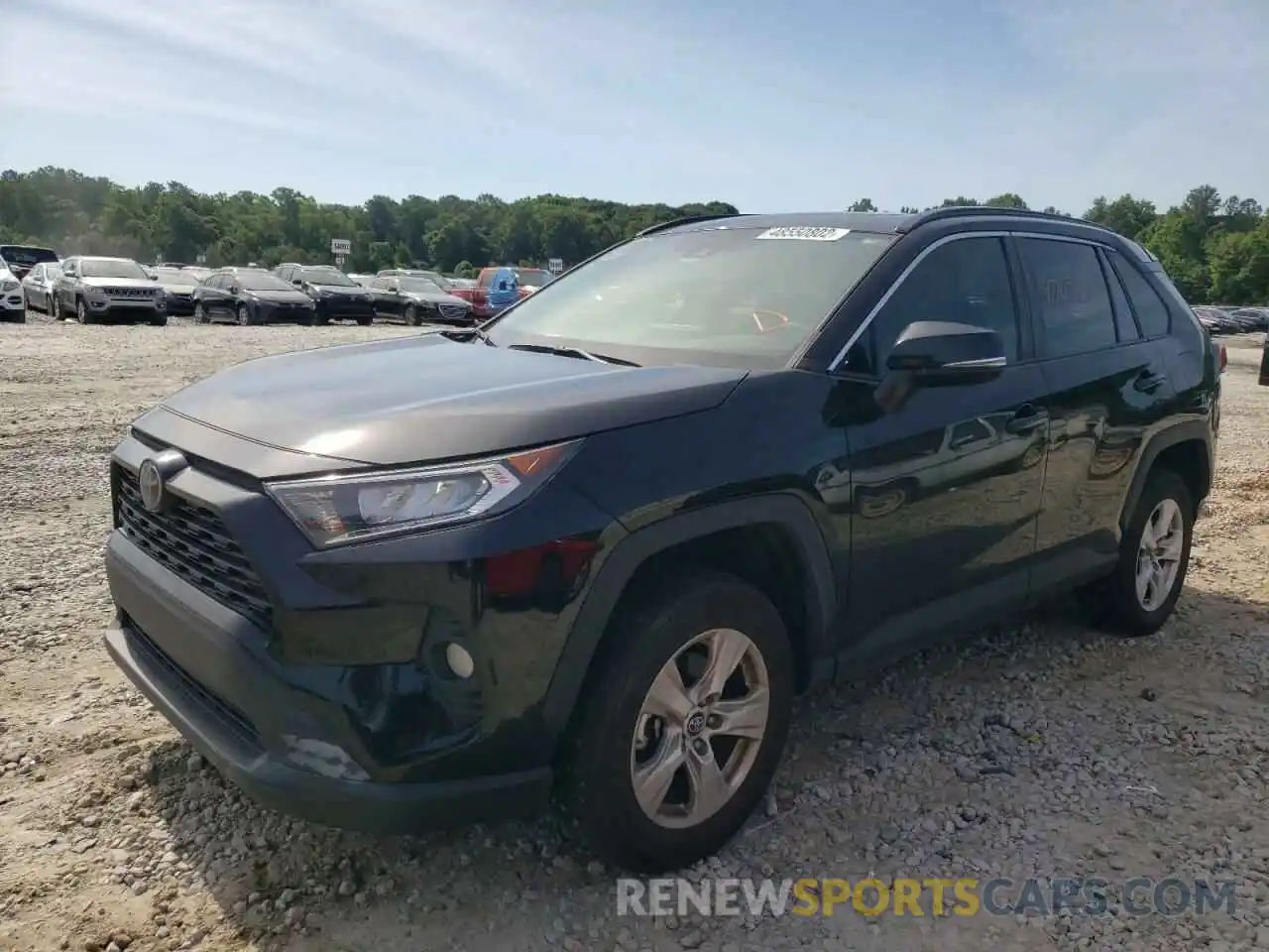 2 Photograph of a damaged car 2T3W1RFV7KW057485 TOYOTA RAV4 2019