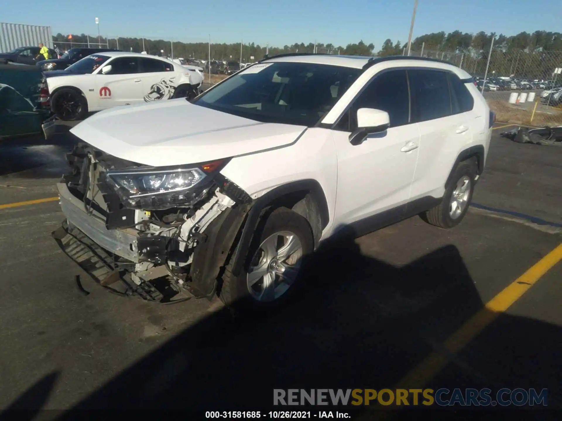 2 Photograph of a damaged car 2T3W1RFV8KC006112 TOYOTA RAV4 2019