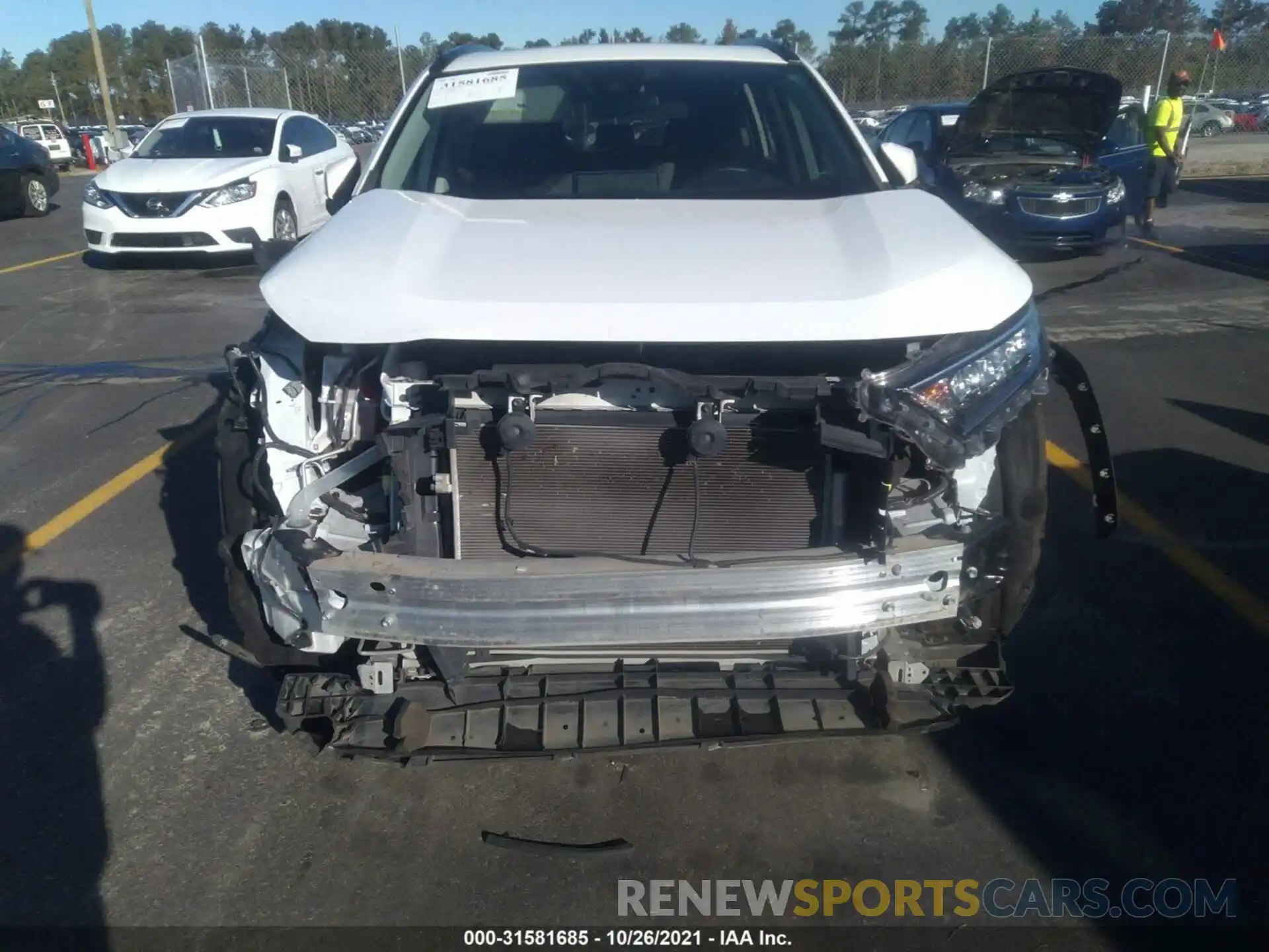 6 Photograph of a damaged car 2T3W1RFV8KC006112 TOYOTA RAV4 2019