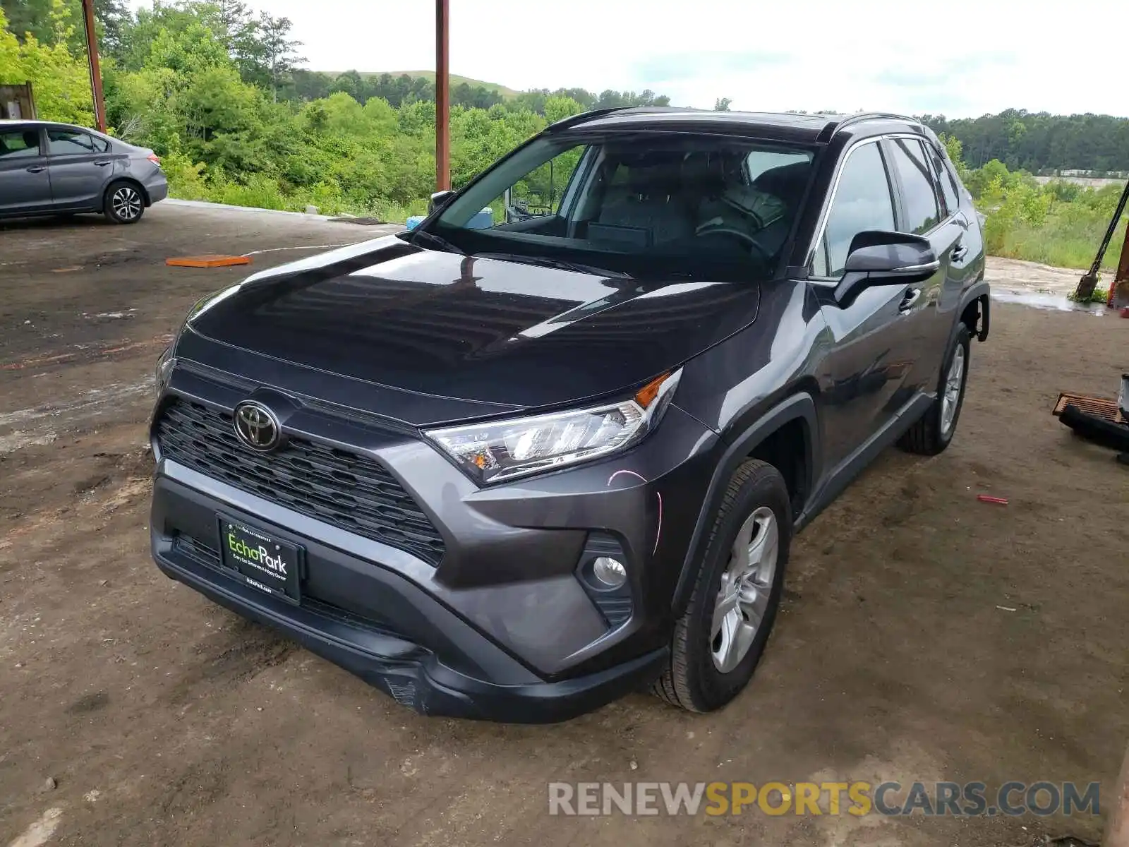 2 Photograph of a damaged car 2T3W1RFV8KC010502 TOYOTA RAV4 2019