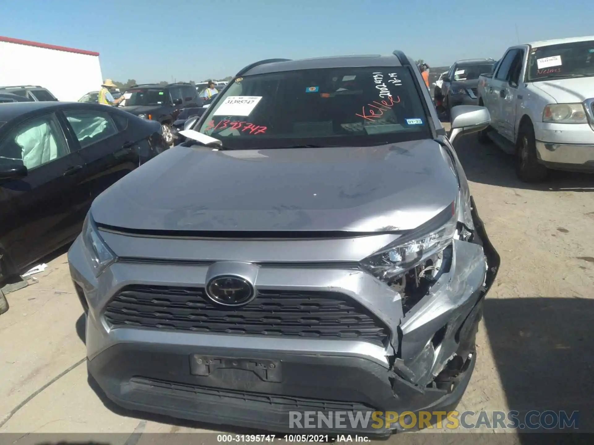 6 Photograph of a damaged car 2T3W1RFV8KC013710 TOYOTA RAV4 2019