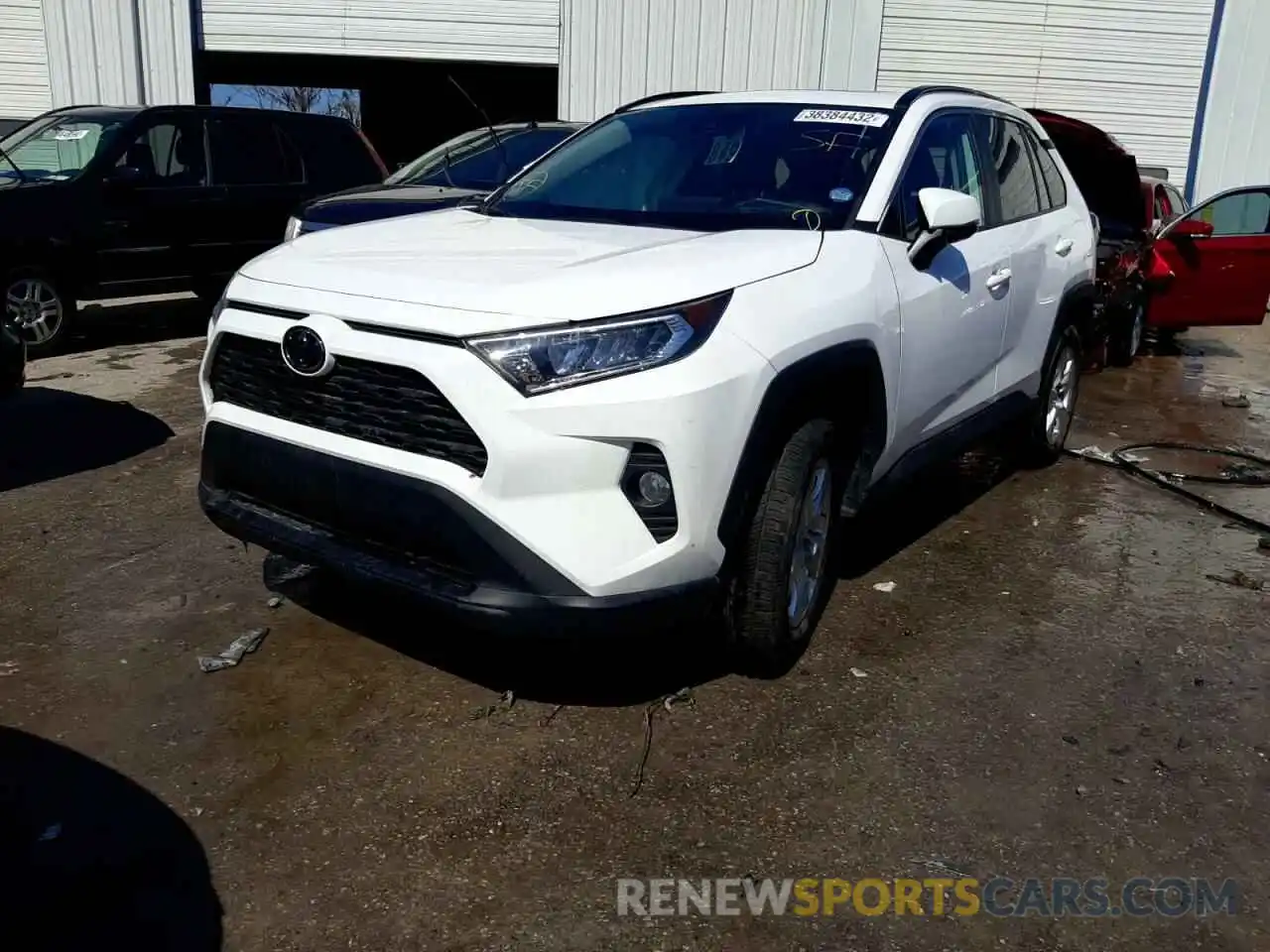 2 Photograph of a damaged car 2T3W1RFV8KC017109 TOYOTA RAV4 2019