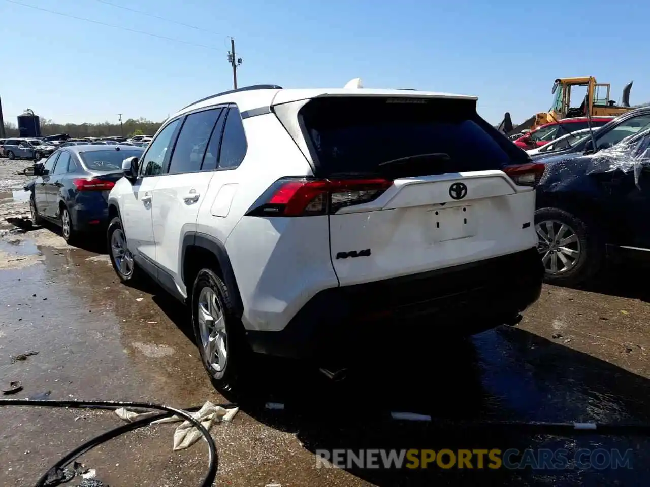 3 Photograph of a damaged car 2T3W1RFV8KC017109 TOYOTA RAV4 2019