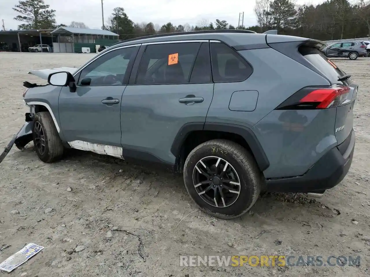 2 Photograph of a damaged car 2T3W1RFV8KC017238 TOYOTA RAV4 2019